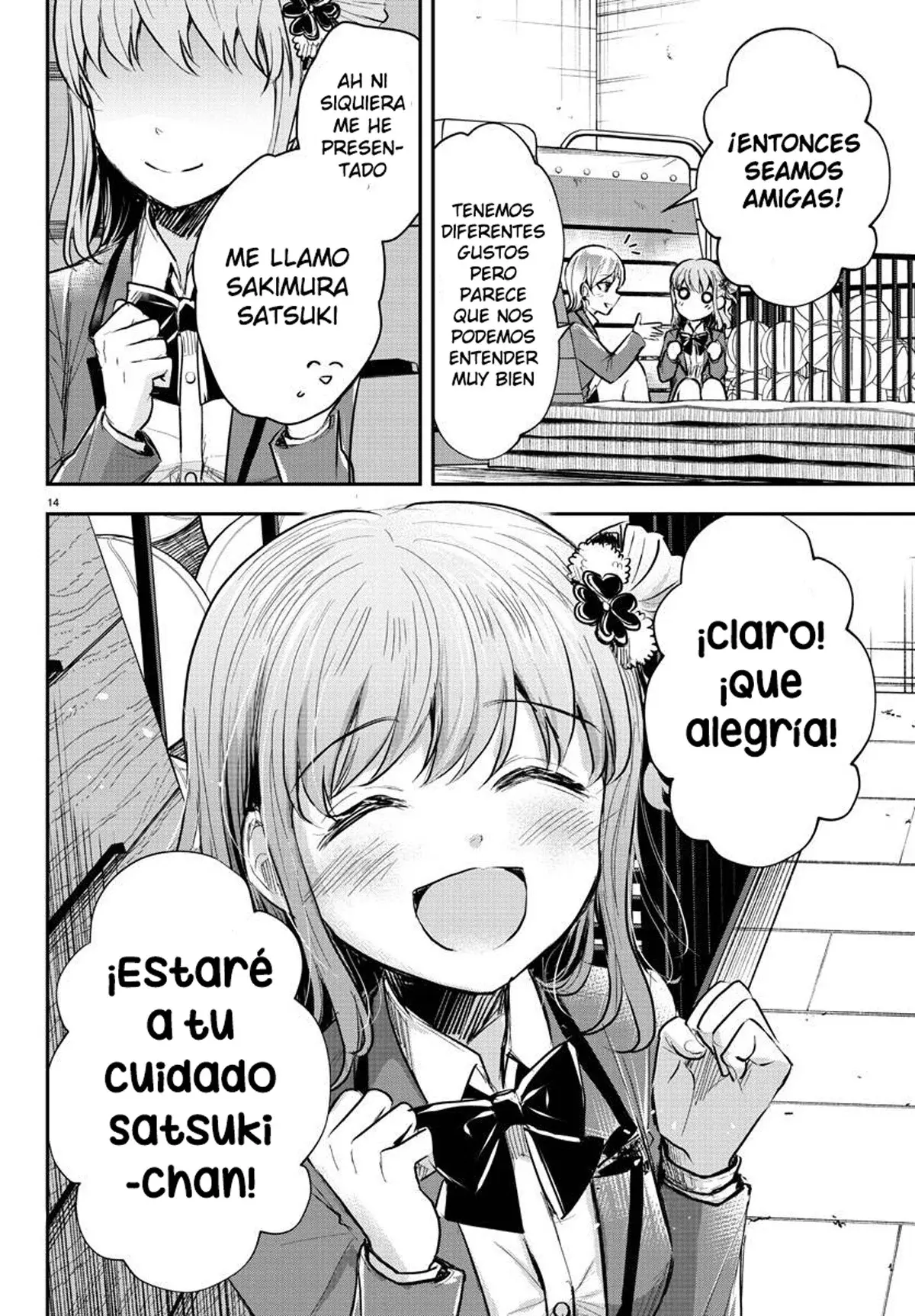 Kimi wa Yotsuba no Clover Capitulo 12: Preparación página 14