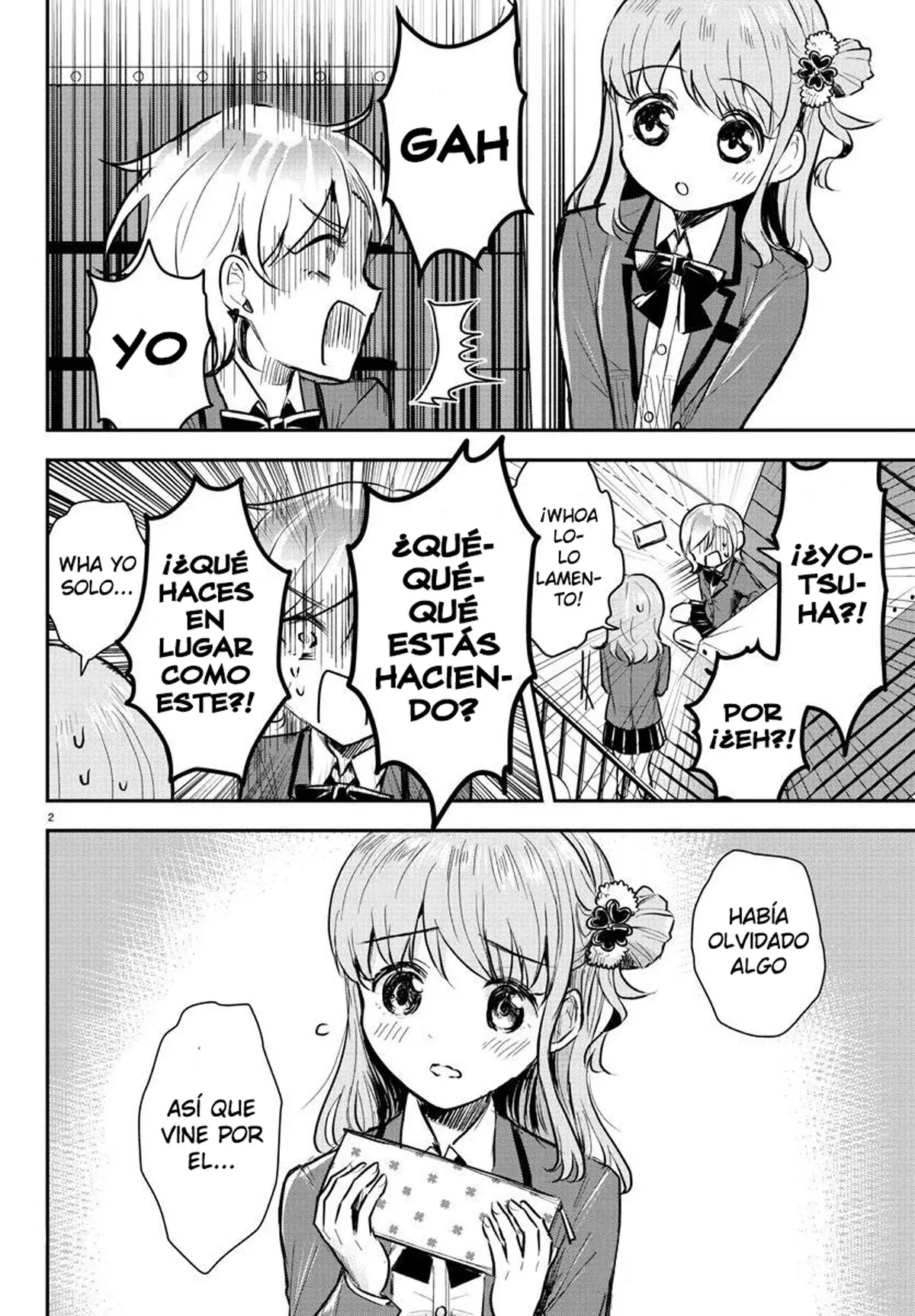 Kimi wa Yotsuba no Clover Capitulo 12: Preparación página 2
