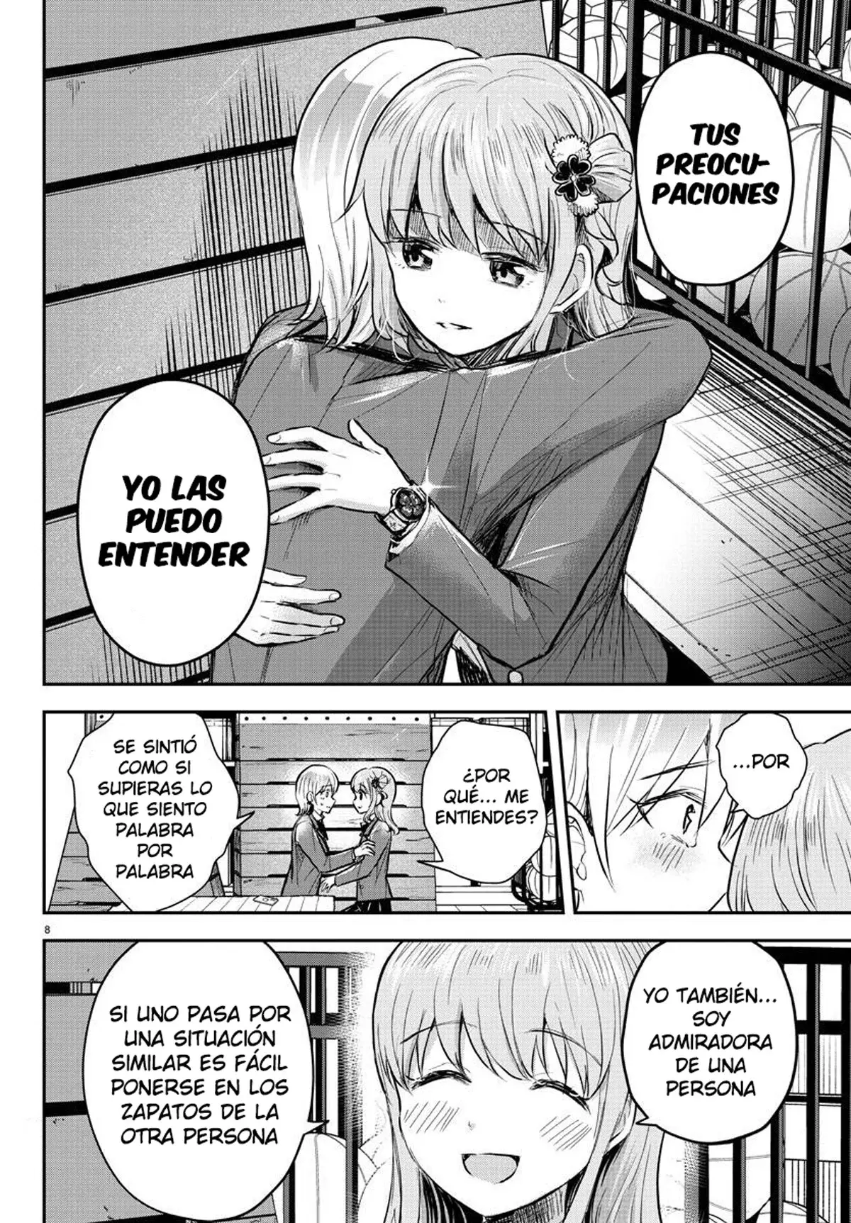Kimi wa Yotsuba no Clover Capitulo 12: Preparación página 8