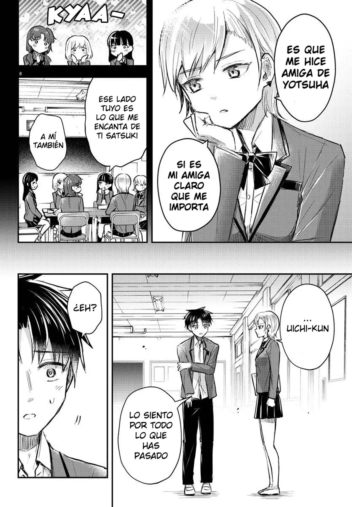 Kimi wa Yotsuba no Clover Capitulo 13: Acorralado página 11