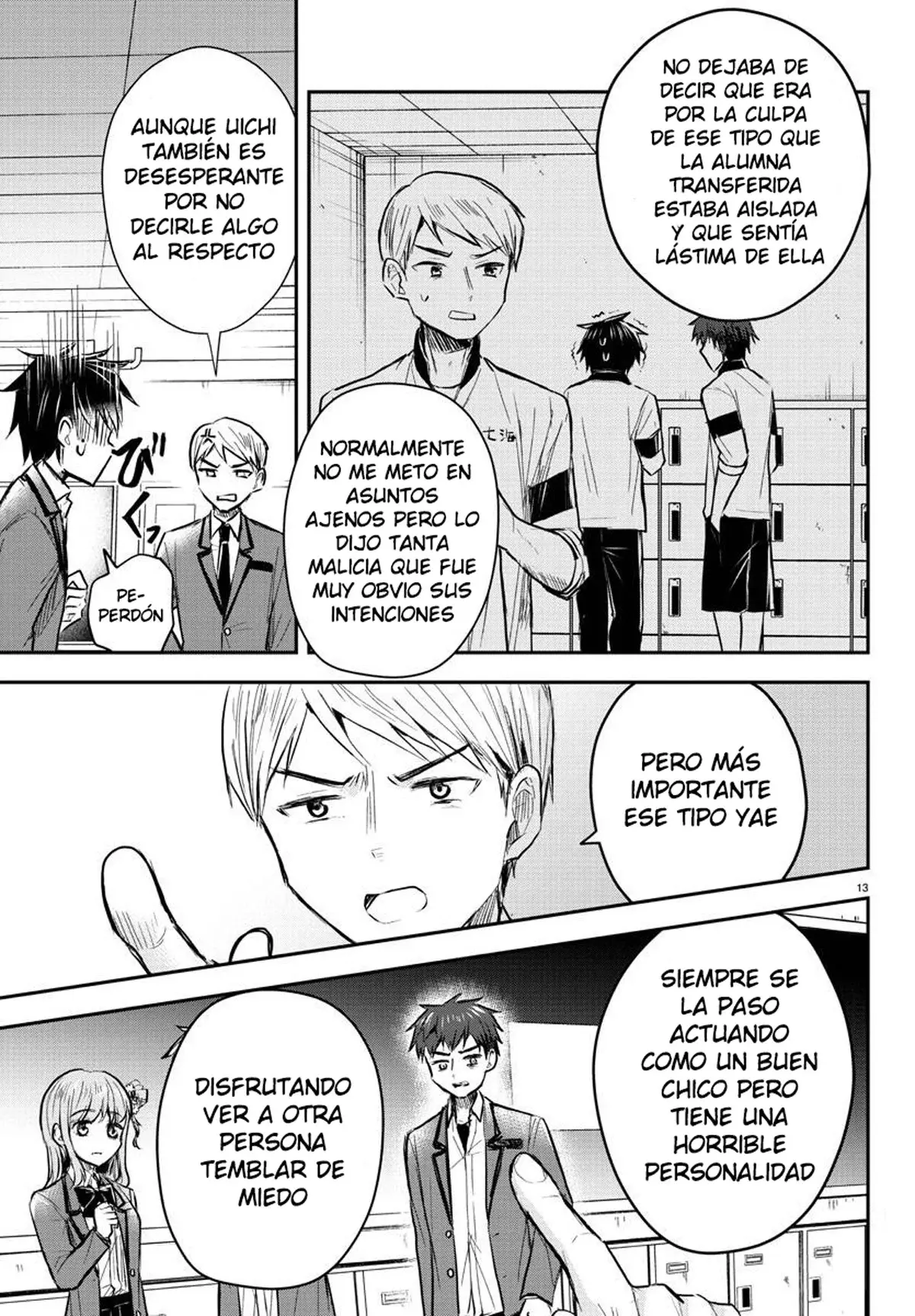 Kimi wa Yotsuba no Clover Capitulo 13: Acorralado página 16