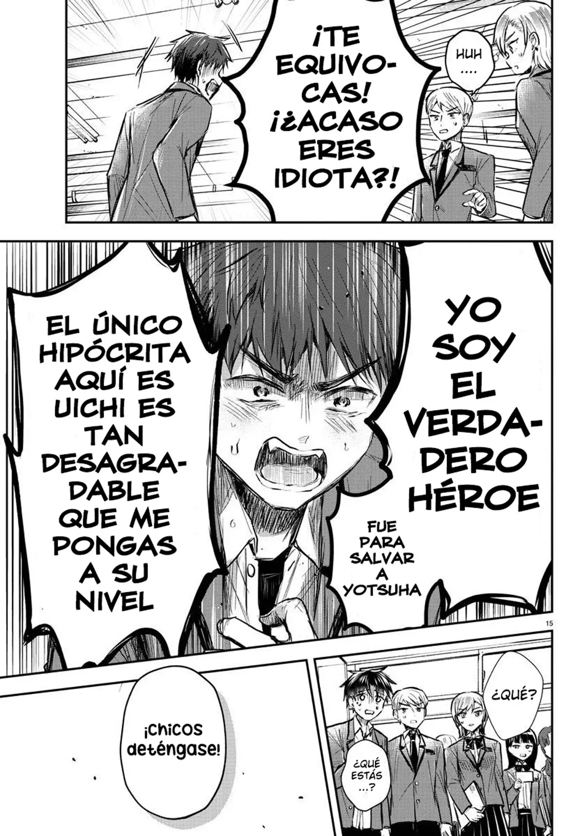 Kimi wa Yotsuba no Clover Capitulo 13: Acorralado página 18