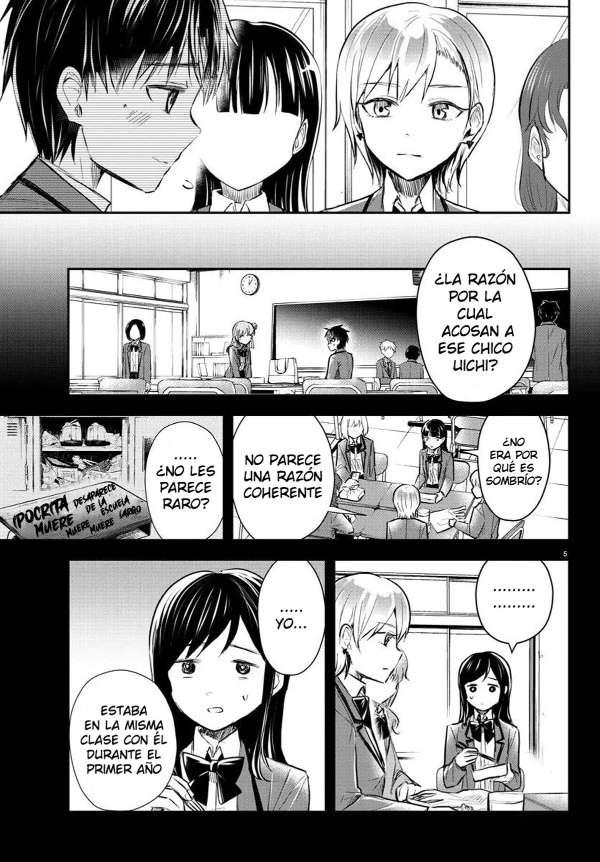 Kimi wa Yotsuba no Clover Capitulo 13: Acorralado página 8