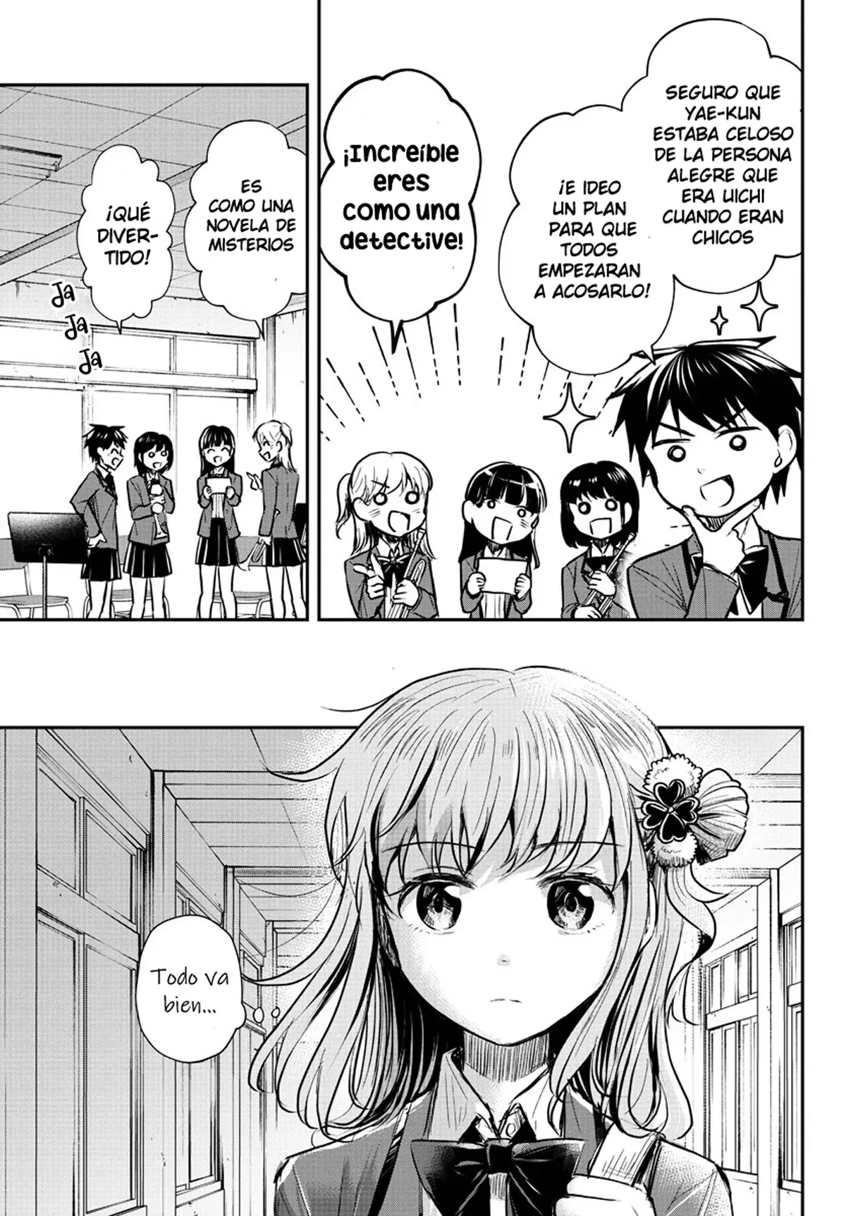 Kimi wa Yotsuba no Clover Capitulo 14: ¡Mi corazón no deja de latir! página 3