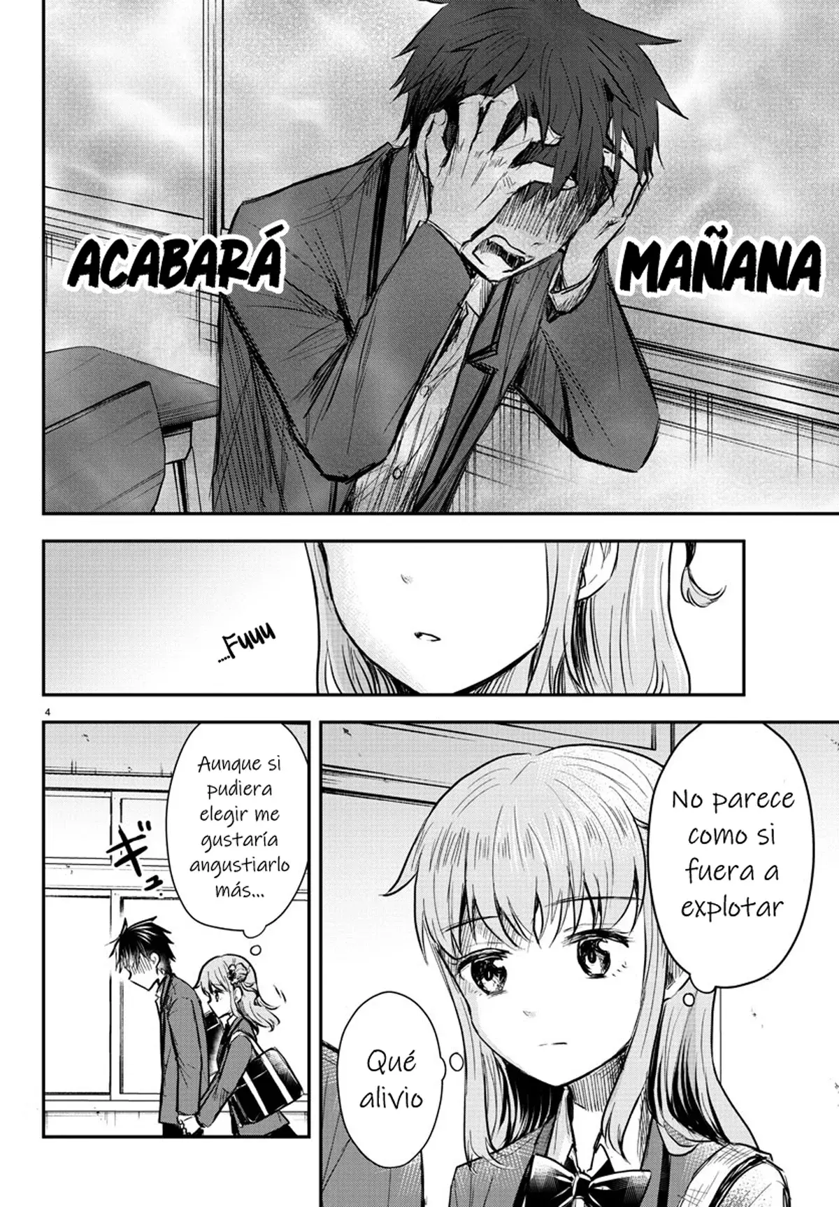 Kimi wa Yotsuba no Clover Capitulo 14: ¡Mi corazón no deja de latir! página 4