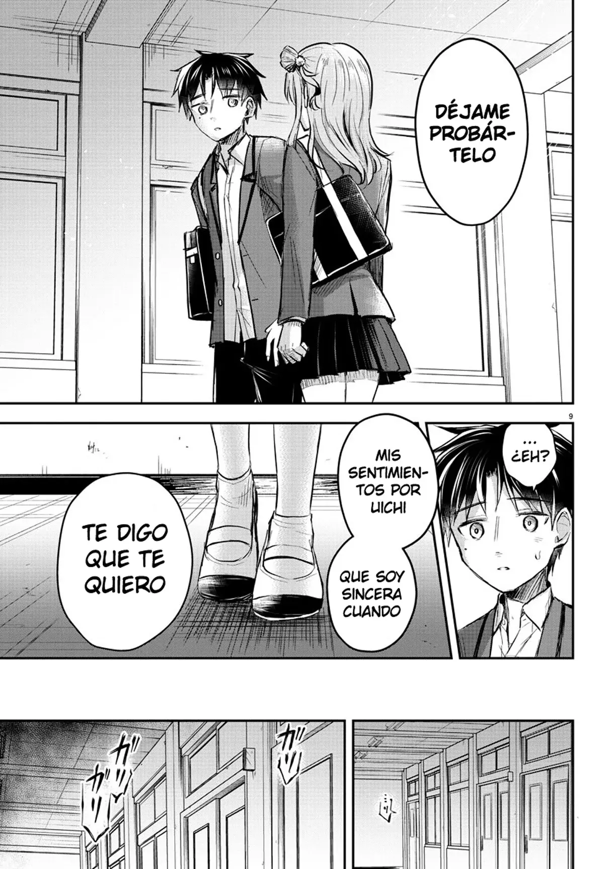 Kimi wa Yotsuba no Clover Capitulo 14: ¡Mi corazón no deja de latir! página 9