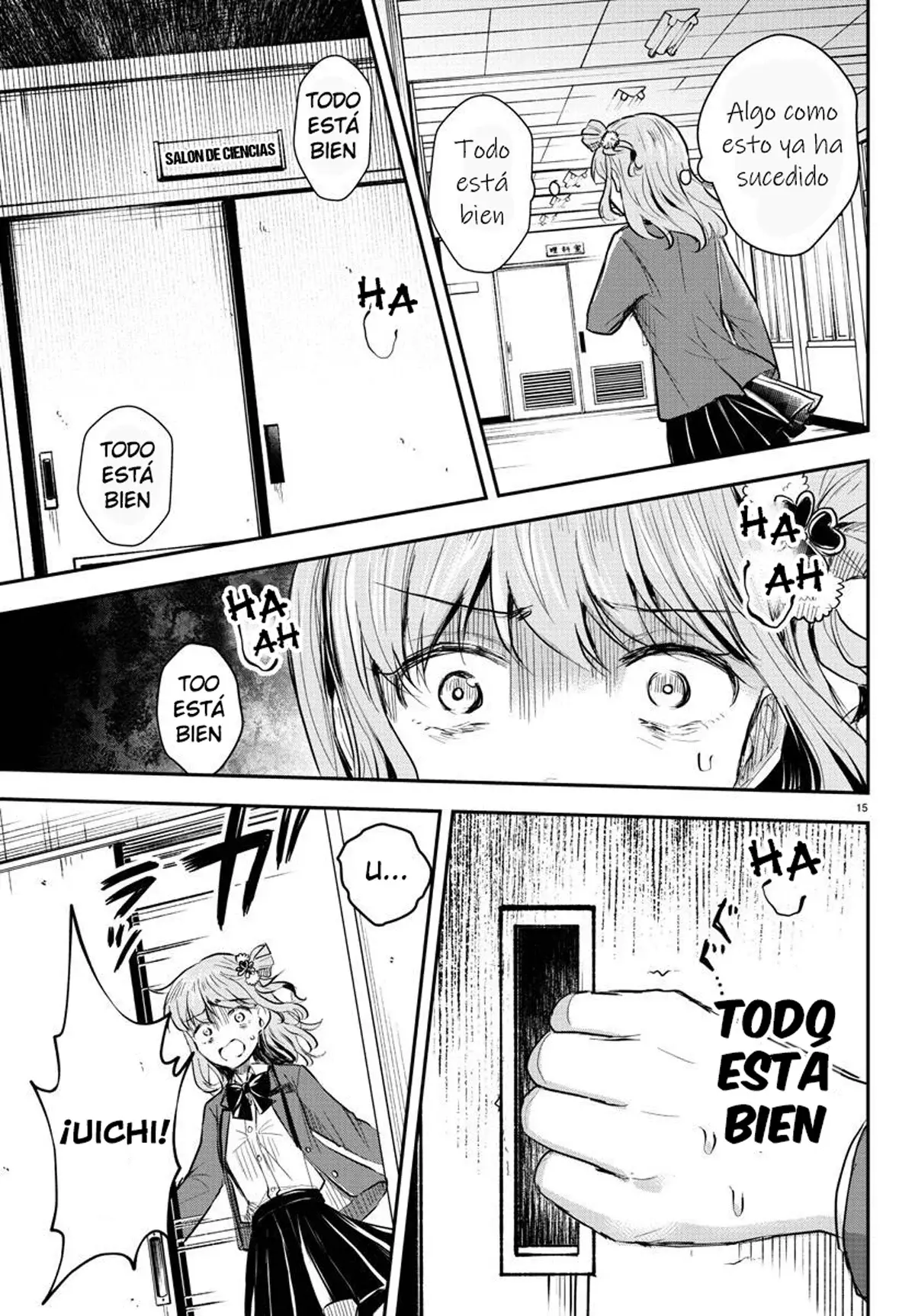 Kimi wa Yotsuba no Clover Capitulo 15: Lo peor página 15