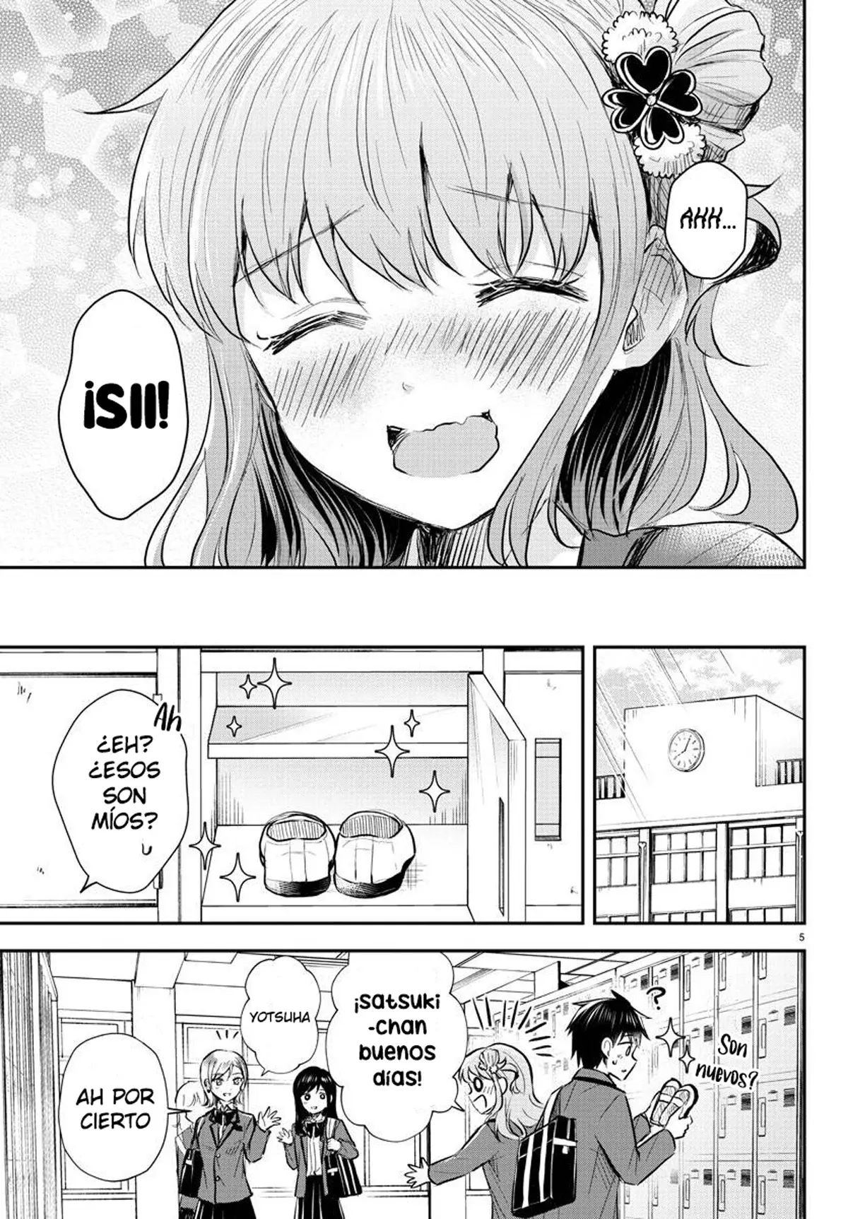 Kimi wa Yotsuba no Clover Capitulo 15: Lo peor página 5
