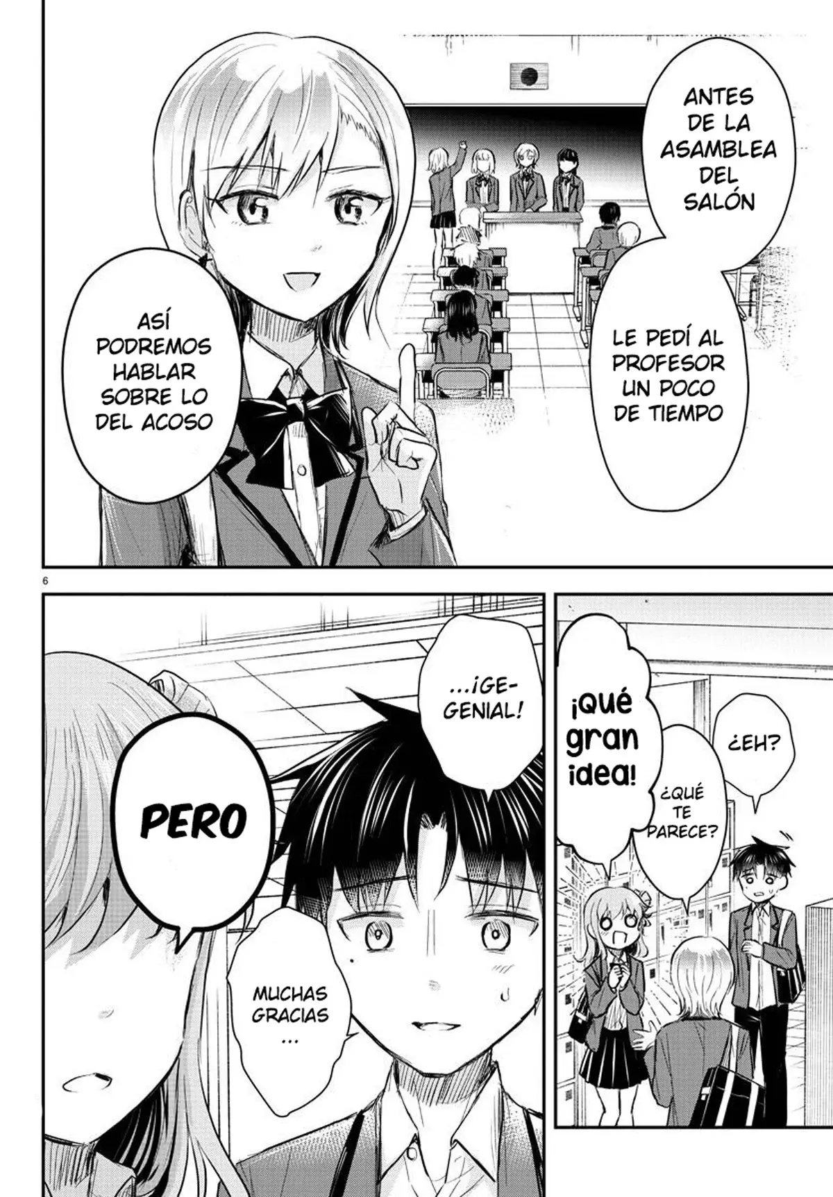 Kimi wa Yotsuba no Clover Capitulo 15: Lo peor página 6