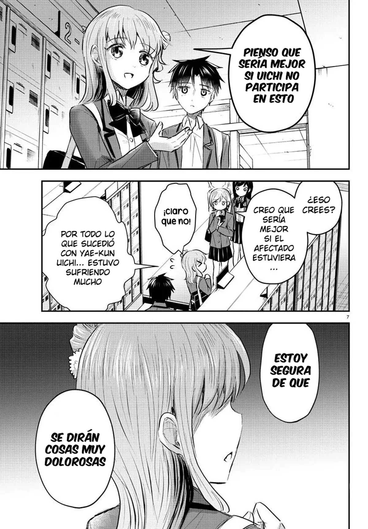 Kimi wa Yotsuba no Clover Capitulo 15: Lo peor página 7