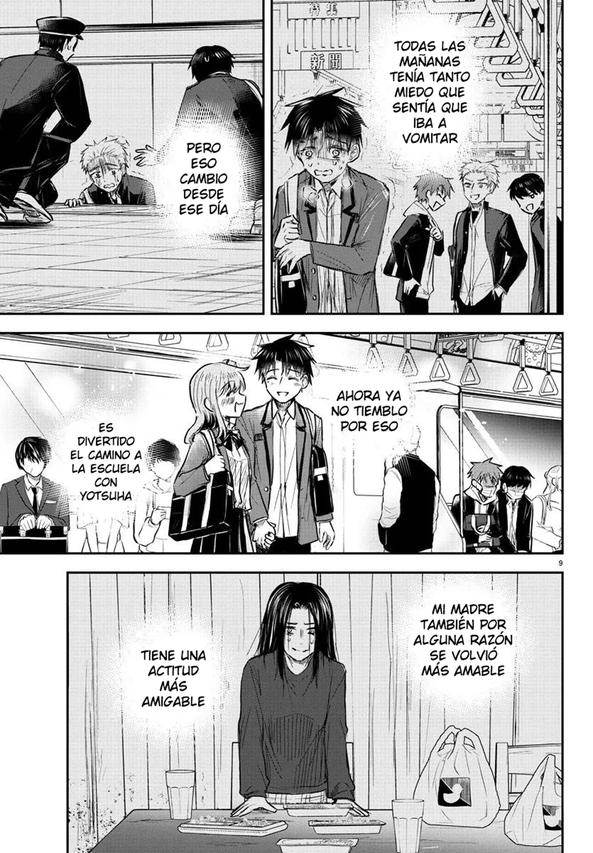 Kimi wa Yotsuba no Clover Capitulo 15: Lo peor página 9