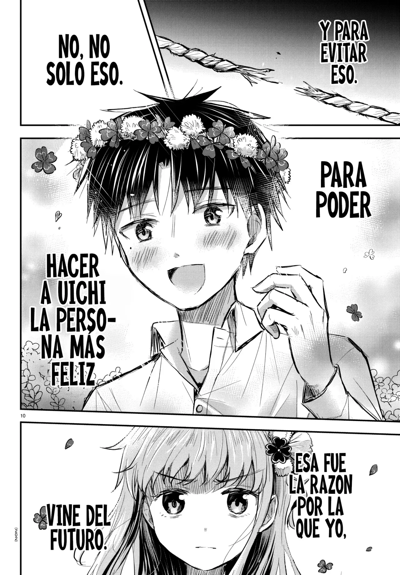 Kimi wa Yotsuba no Clover Capitulo 16: Girar página 12