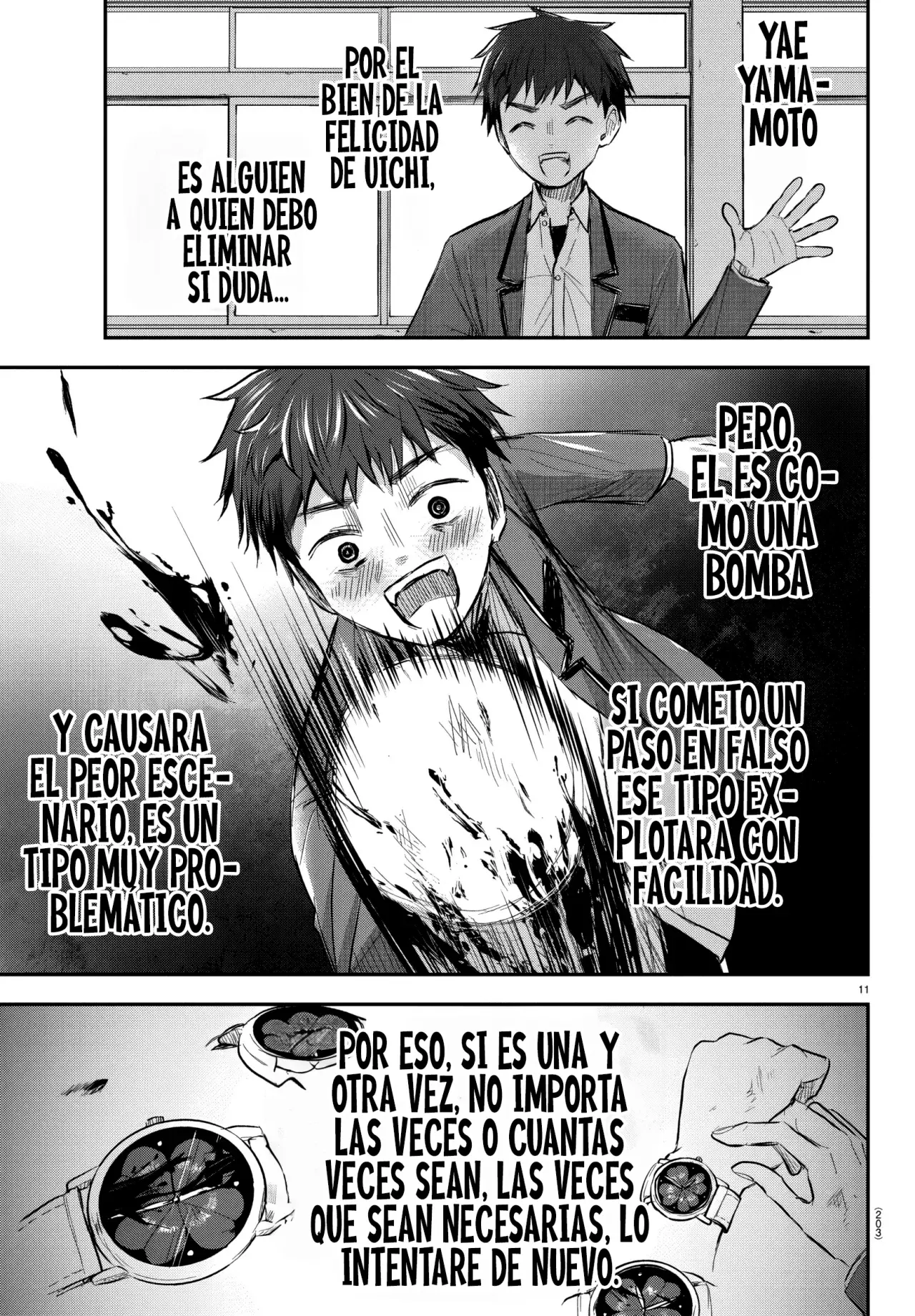 Kimi wa Yotsuba no Clover Capitulo 16: Girar página 13