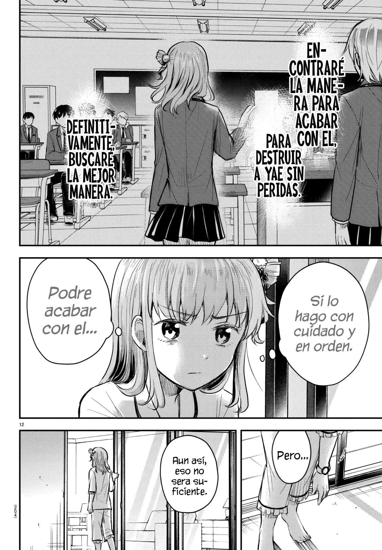 Kimi wa Yotsuba no Clover Capitulo 16: Girar página 14