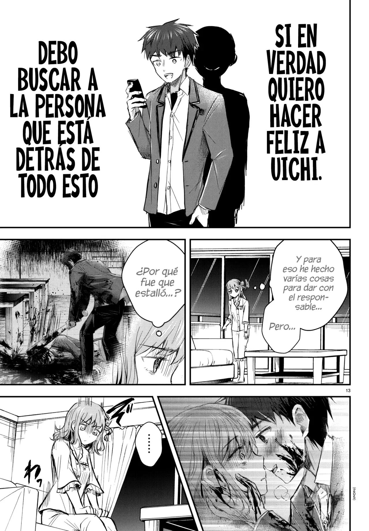 Kimi wa Yotsuba no Clover Capitulo 16: Girar página 15