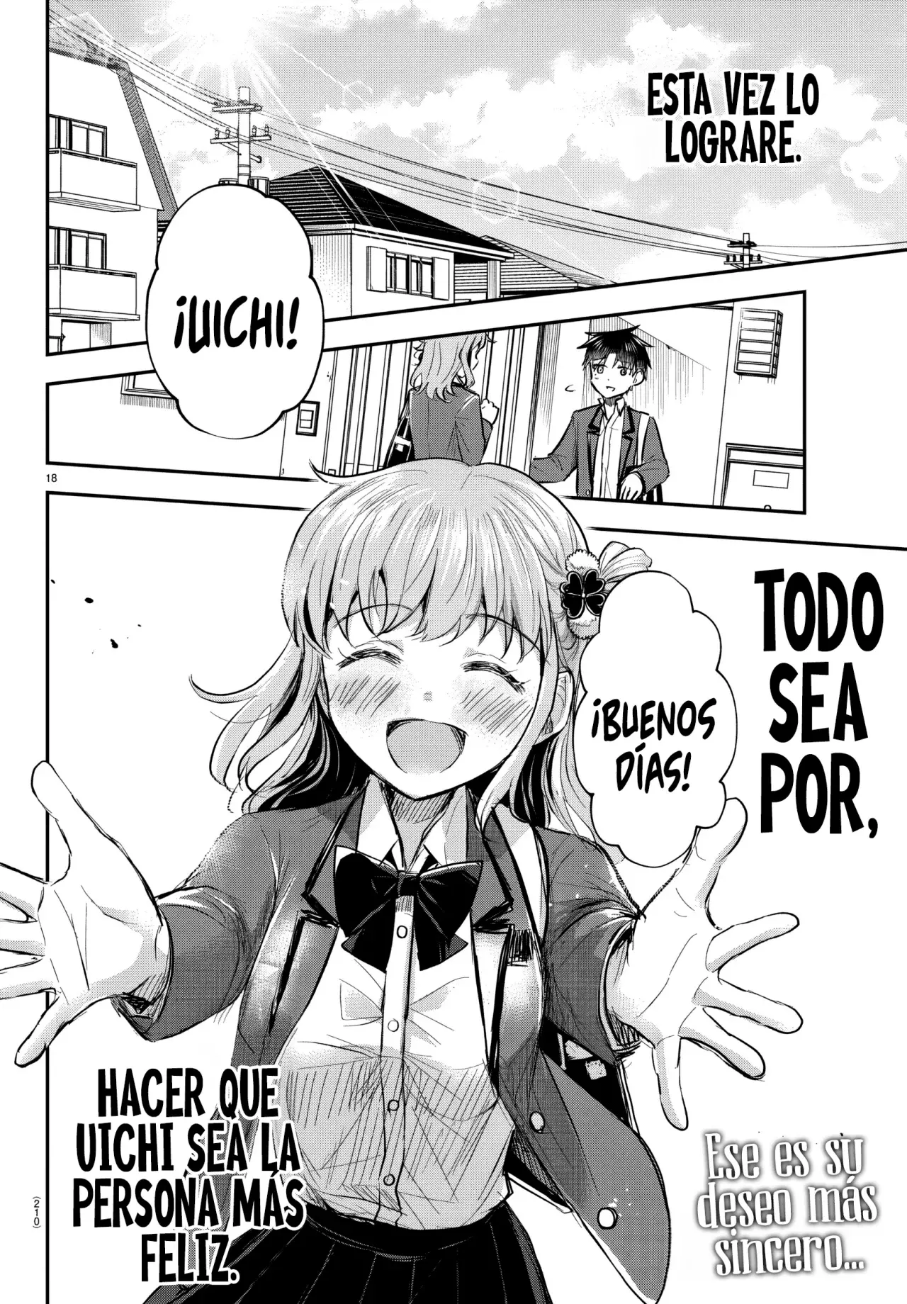Kimi wa Yotsuba no Clover Capitulo 16: Girar página 20