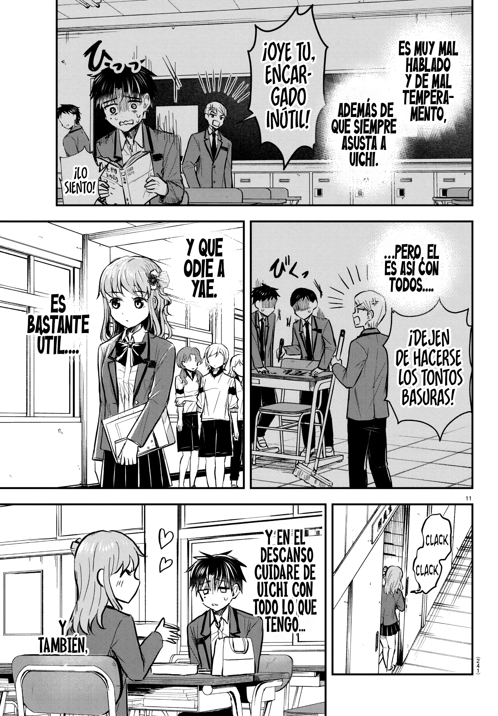 Kimi wa Yotsuba no Clover Capitulo 17: Preparando todo una vez mas página 11