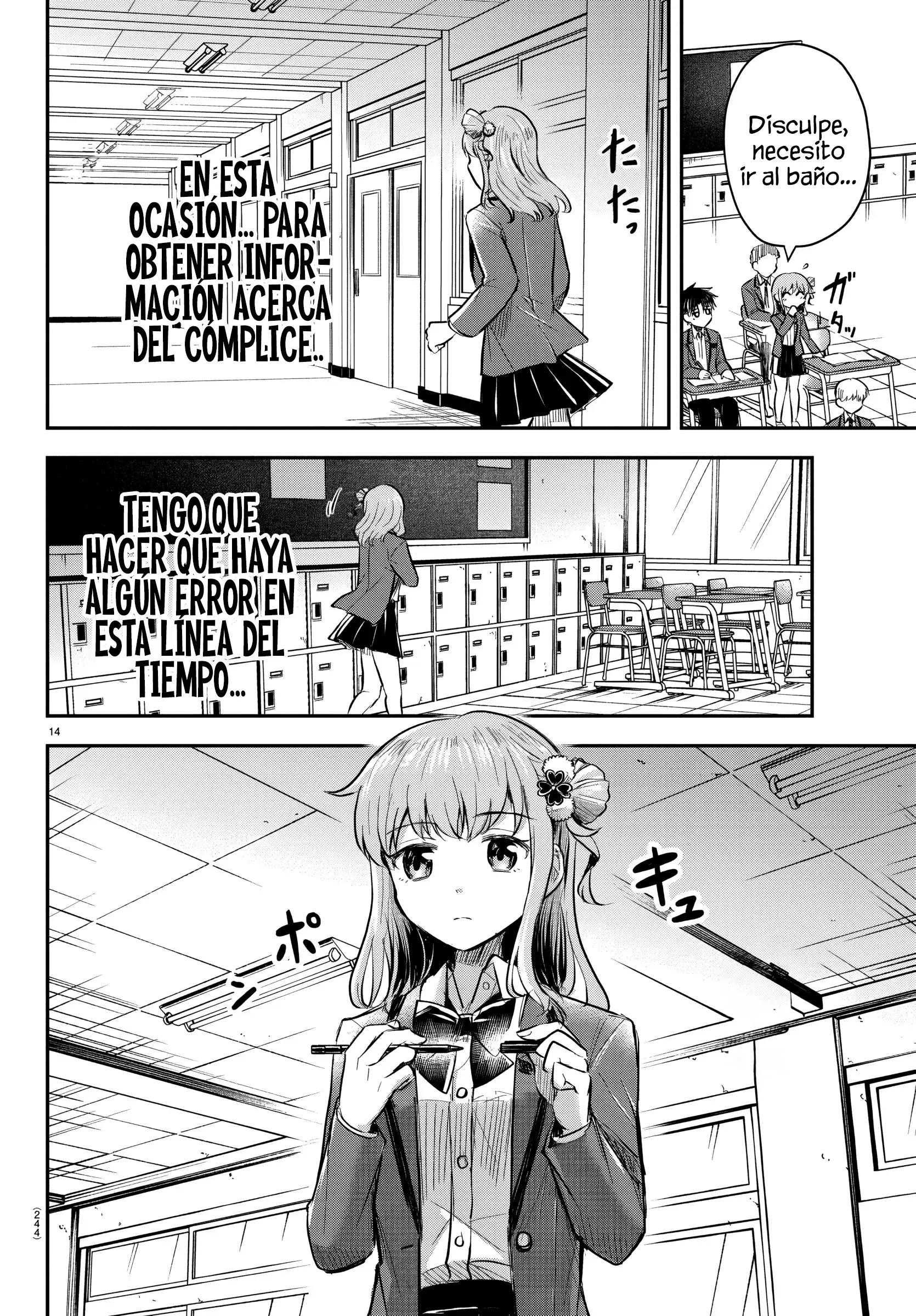 Kimi wa Yotsuba no Clover Capitulo 17: Preparando todo una vez mas página 14
