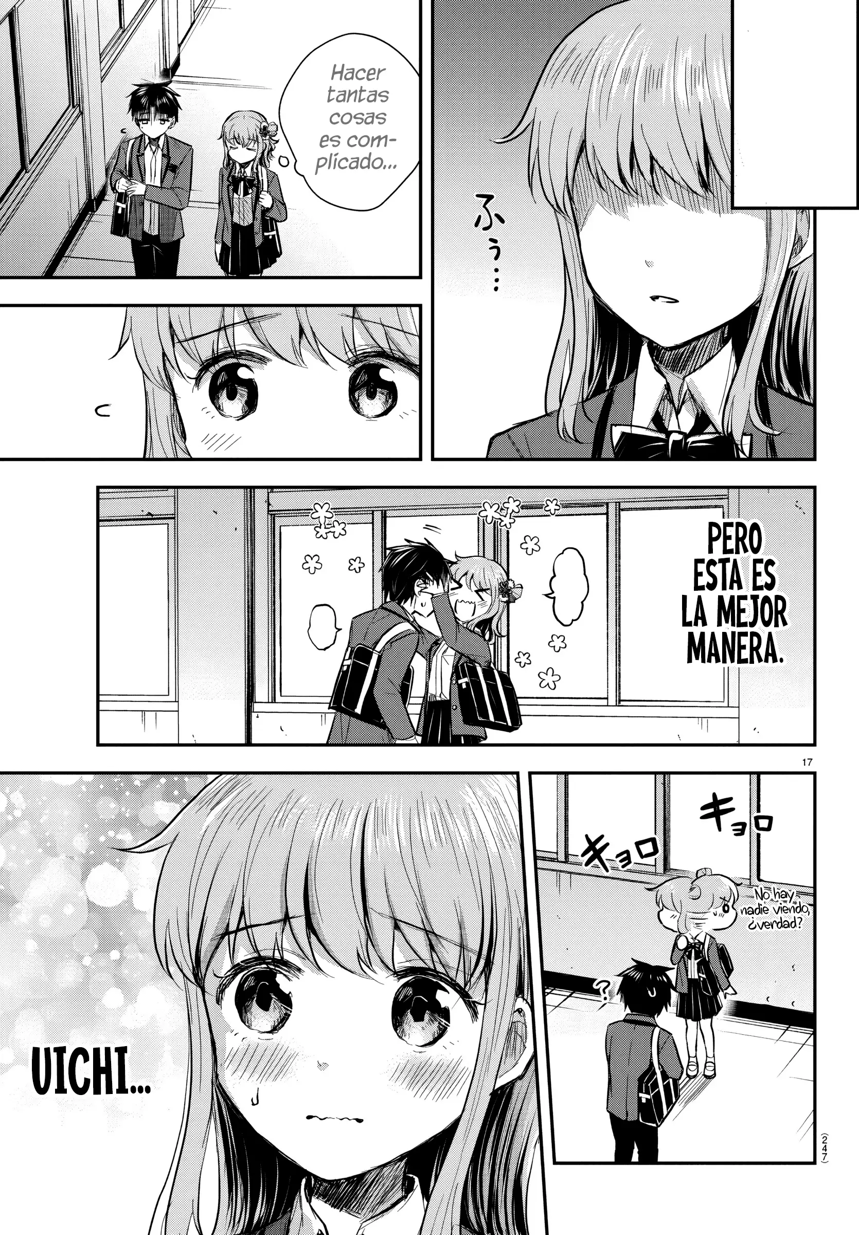 Kimi wa Yotsuba no Clover Capitulo 17: Preparando todo una vez mas página 17