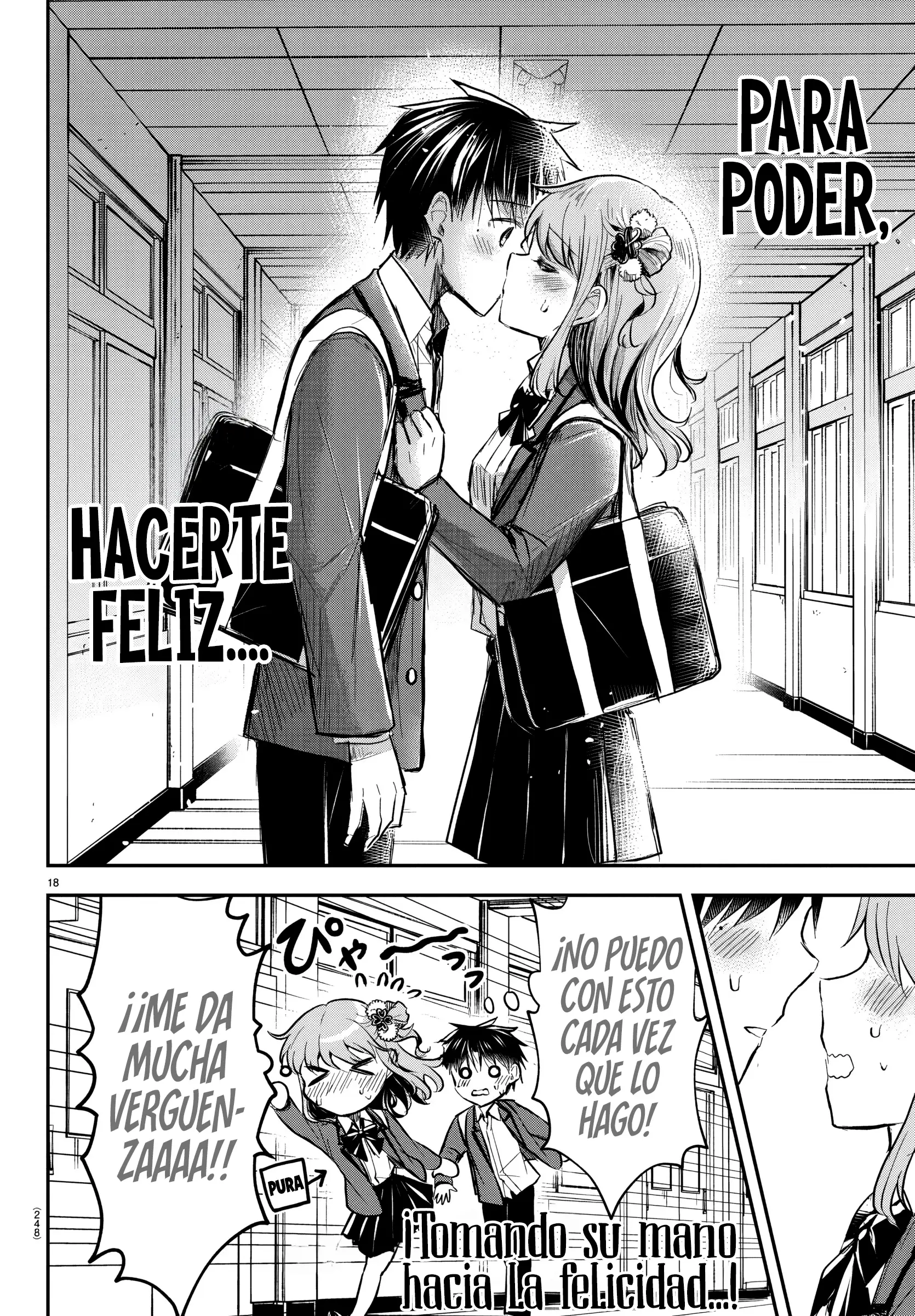 Kimi wa Yotsuba no Clover Capitulo 17: Preparando todo una vez mas página 18