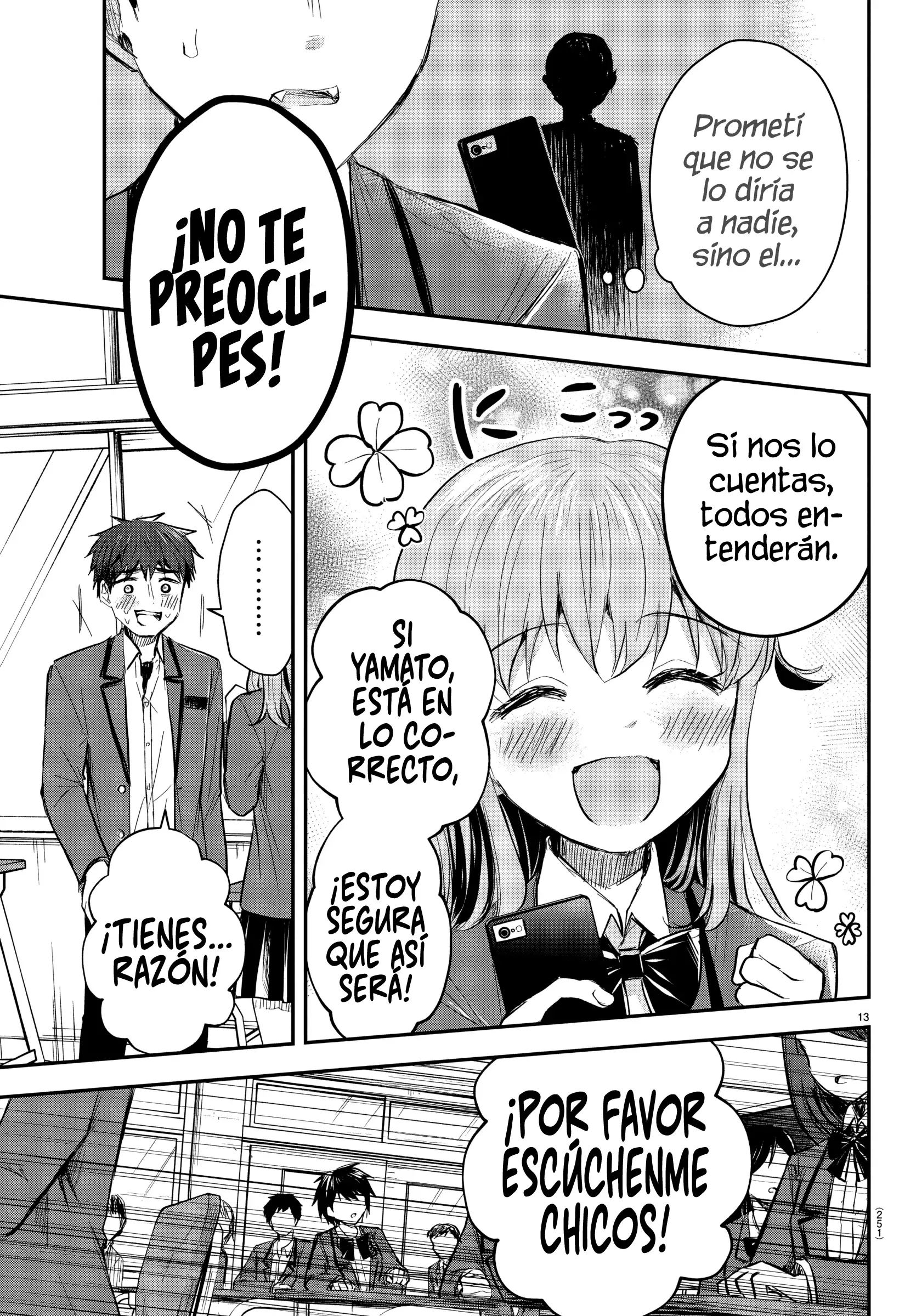 Kimi wa Yotsuba no Clover Capitulo 19: Descartado página 14