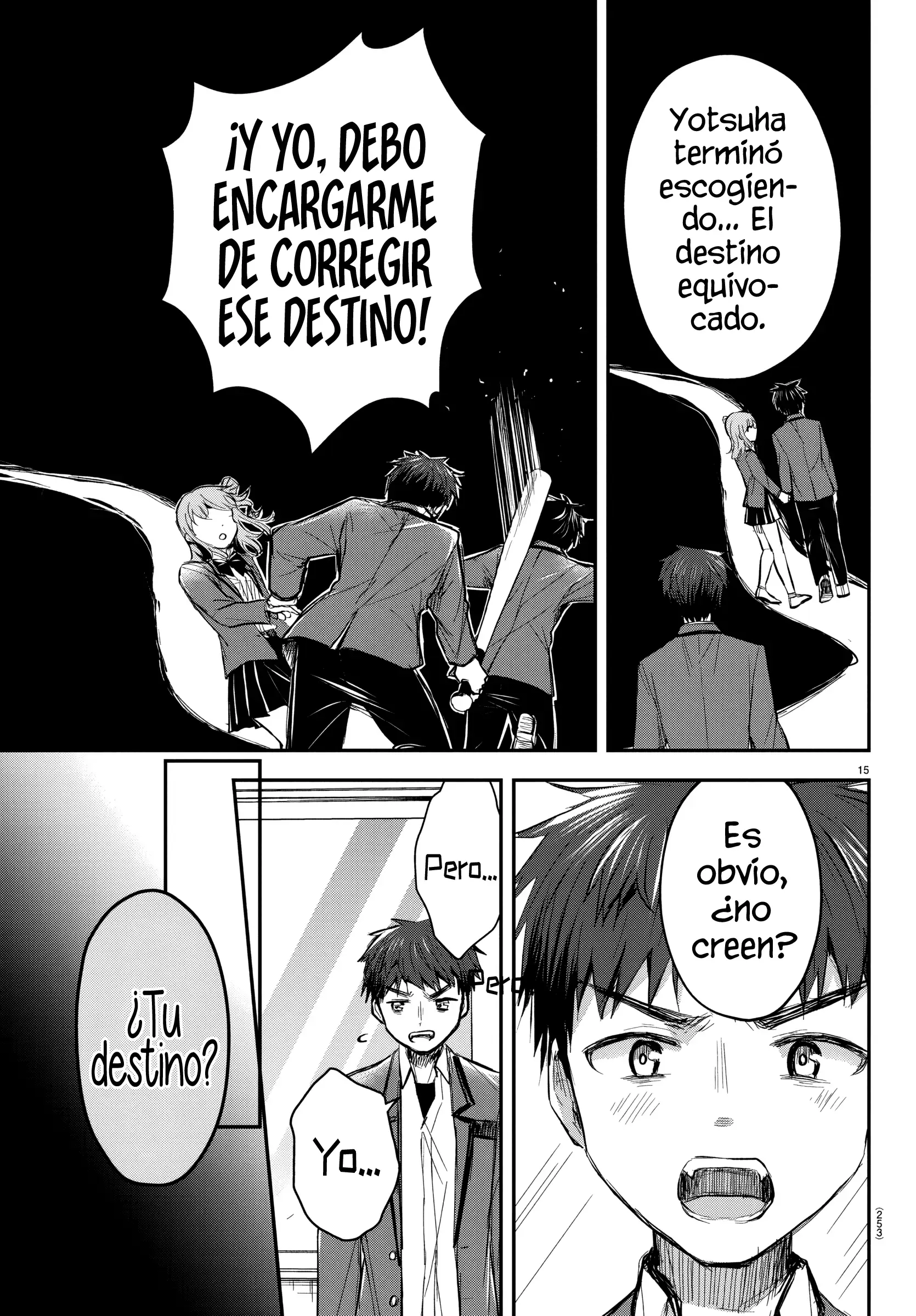 Kimi wa Yotsuba no Clover Capitulo 19: Descartado página 16