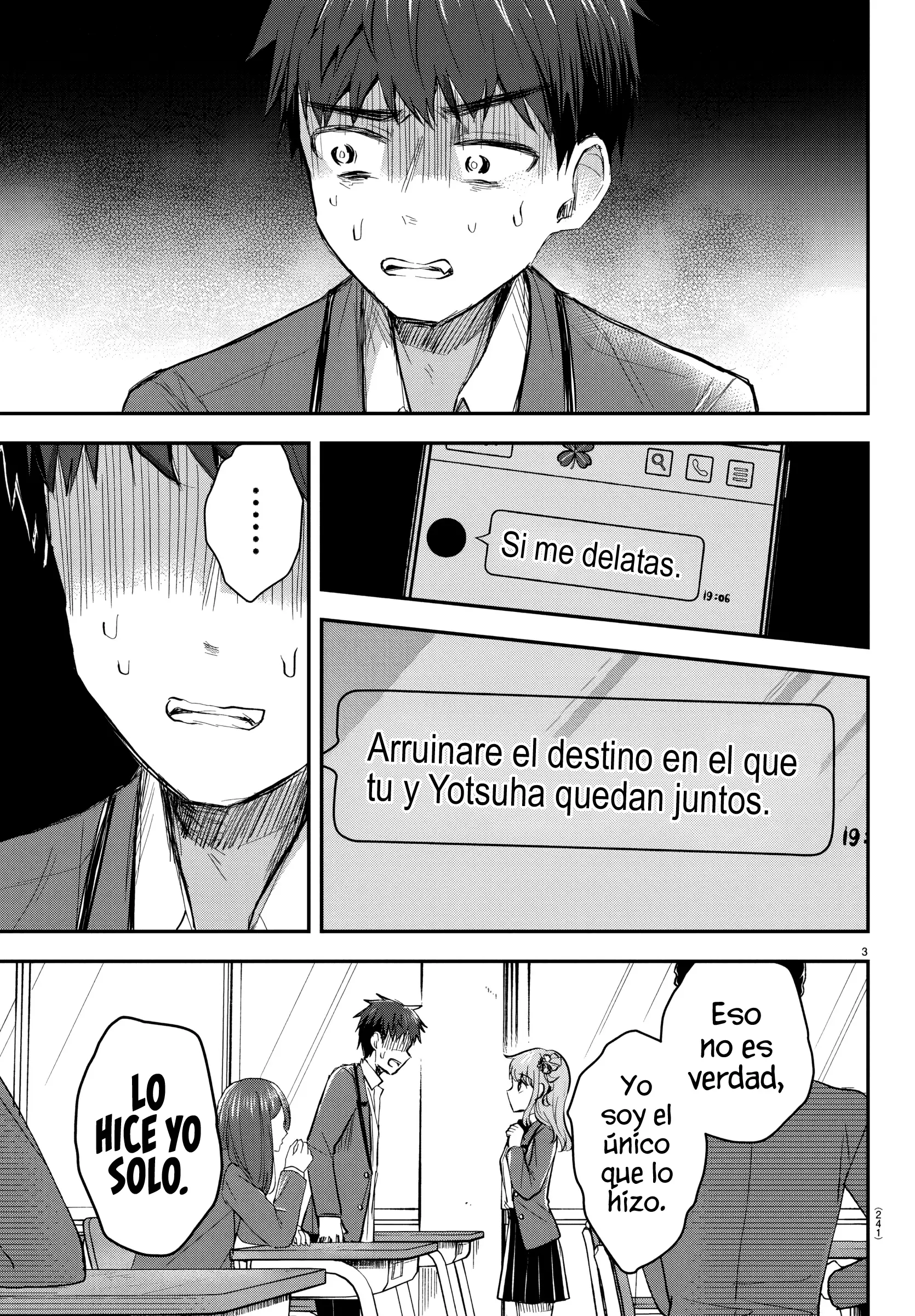 Kimi wa Yotsuba no Clover Capitulo 19: Descartado página 4