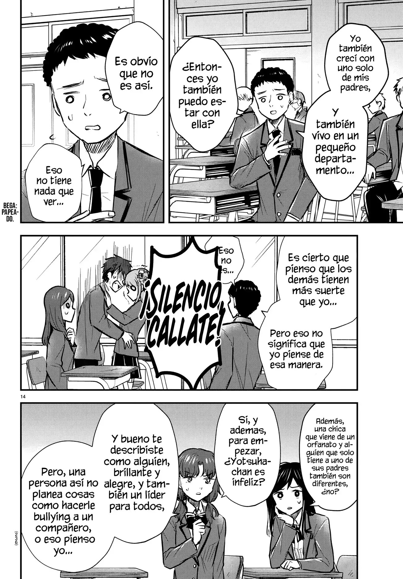 Kimi wa Yotsuba no Clover Capitulo 20: Argumento página 16