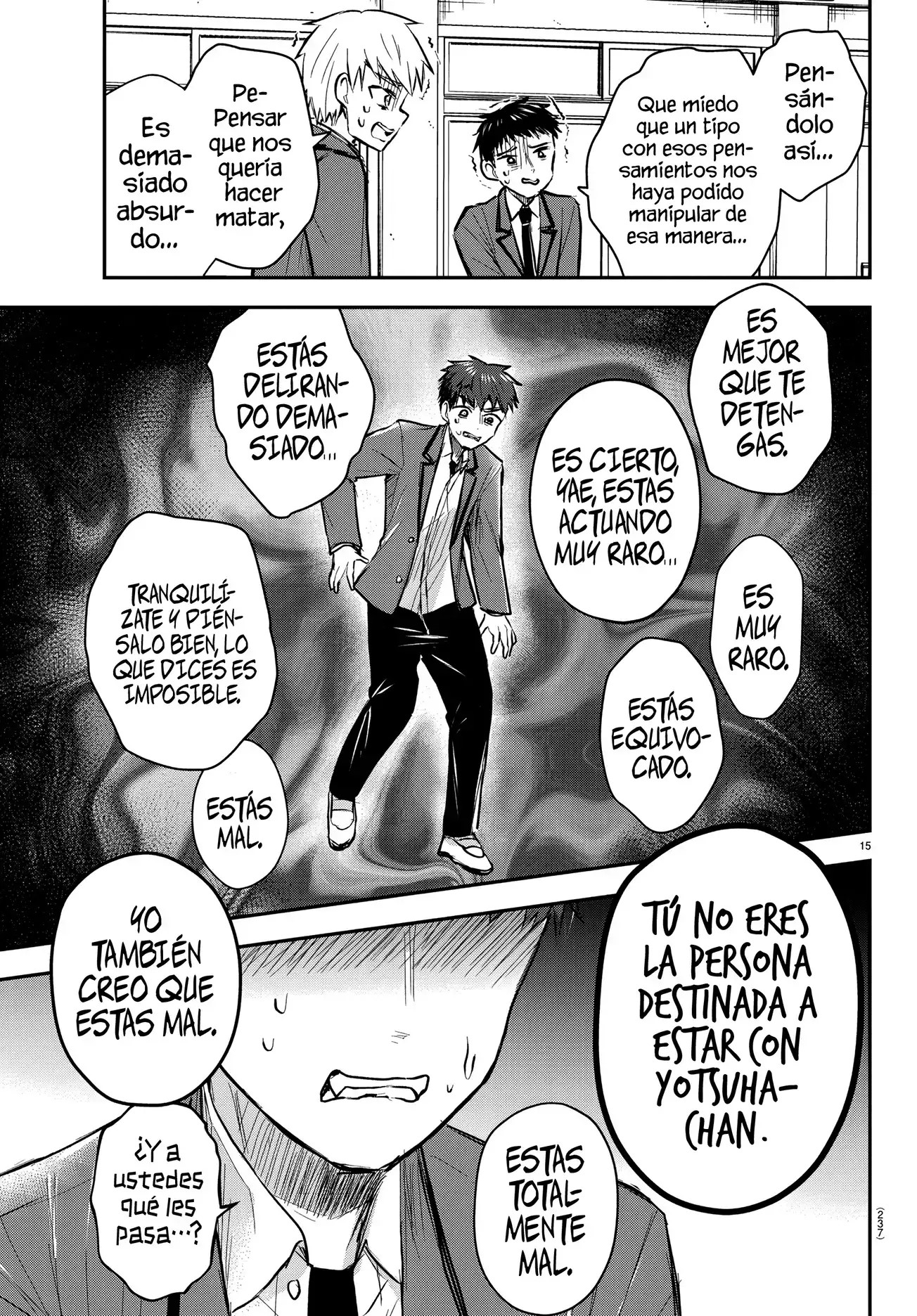 Kimi wa Yotsuba no Clover Capitulo 20: Argumento página 17
