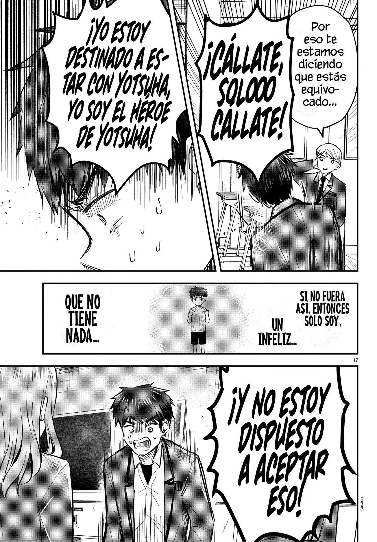 Kimi wa Yotsuba no Clover Capitulo 20: Argumento página 19