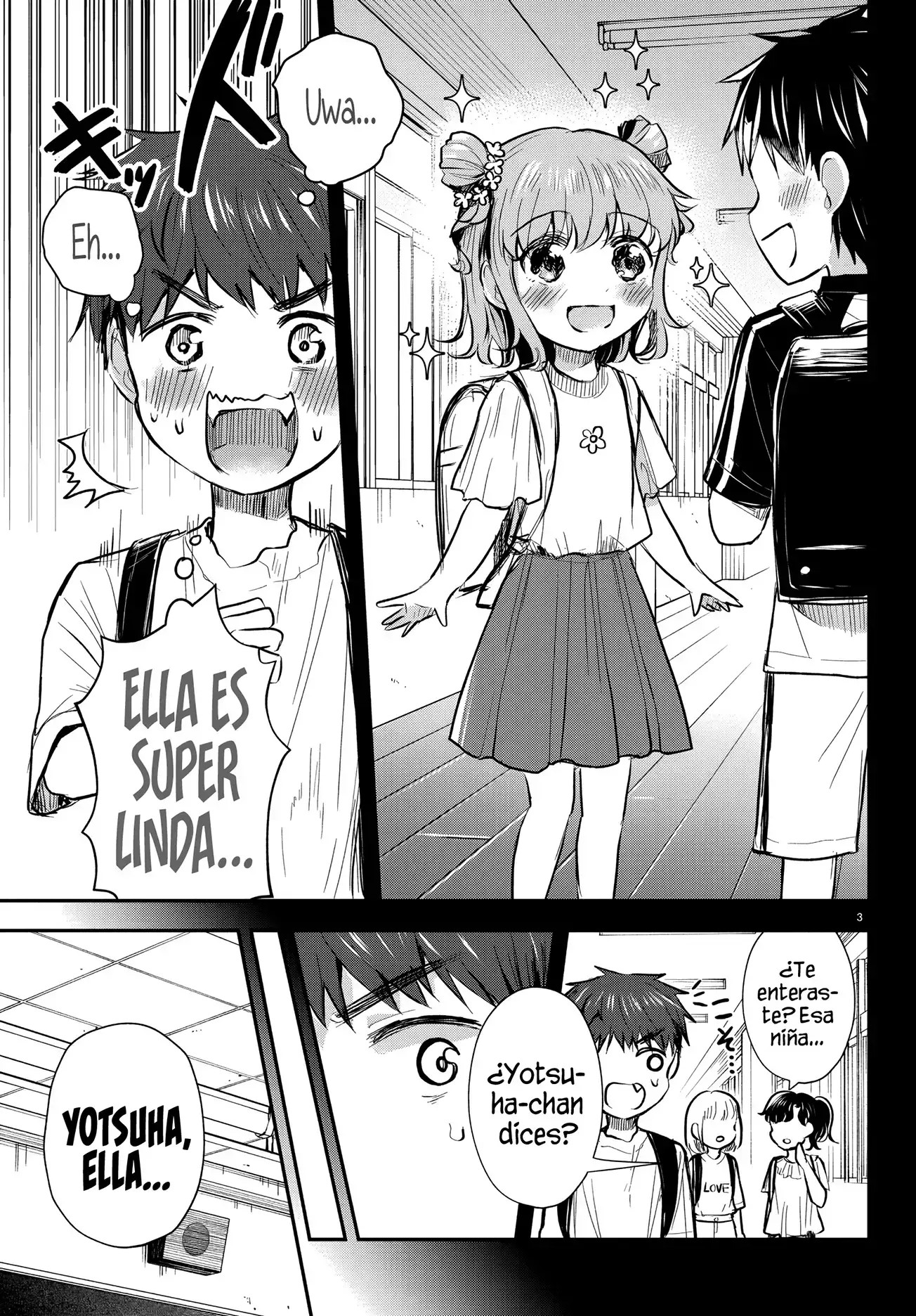 Kimi wa Yotsuba no Clover Capitulo 20: Argumento página 5