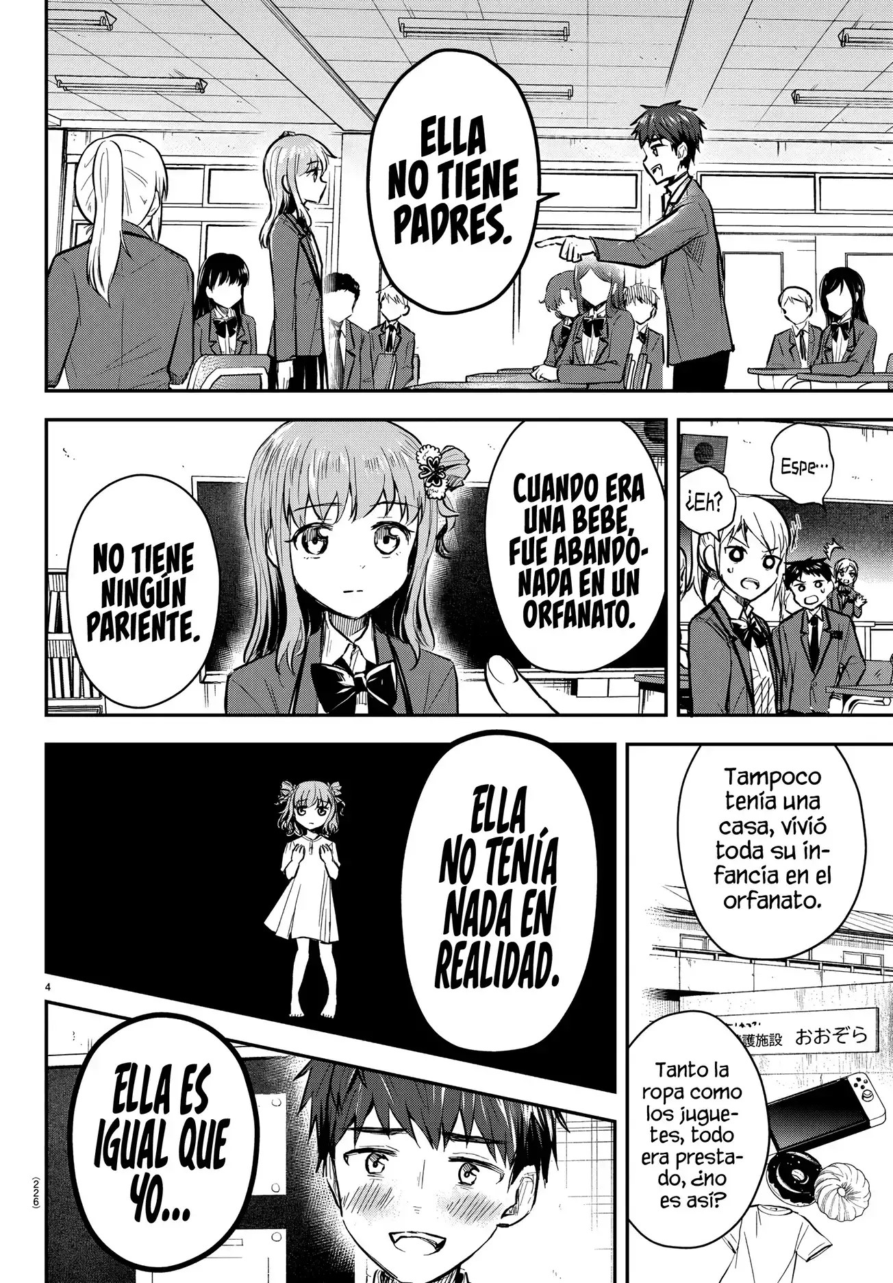 Kimi wa Yotsuba no Clover Capitulo 20: Argumento página 6