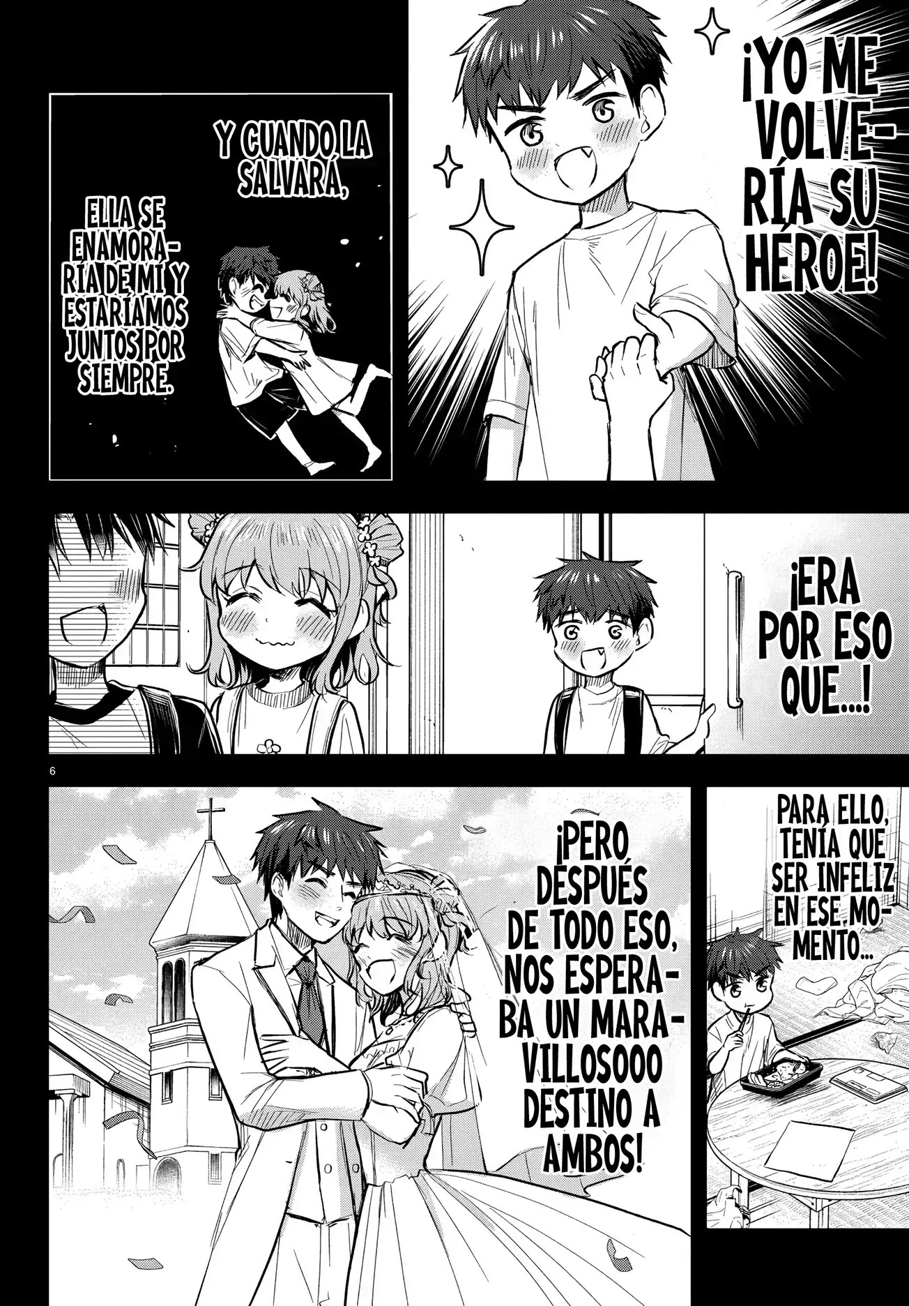 Kimi wa Yotsuba no Clover Capitulo 20: Argumento página 8