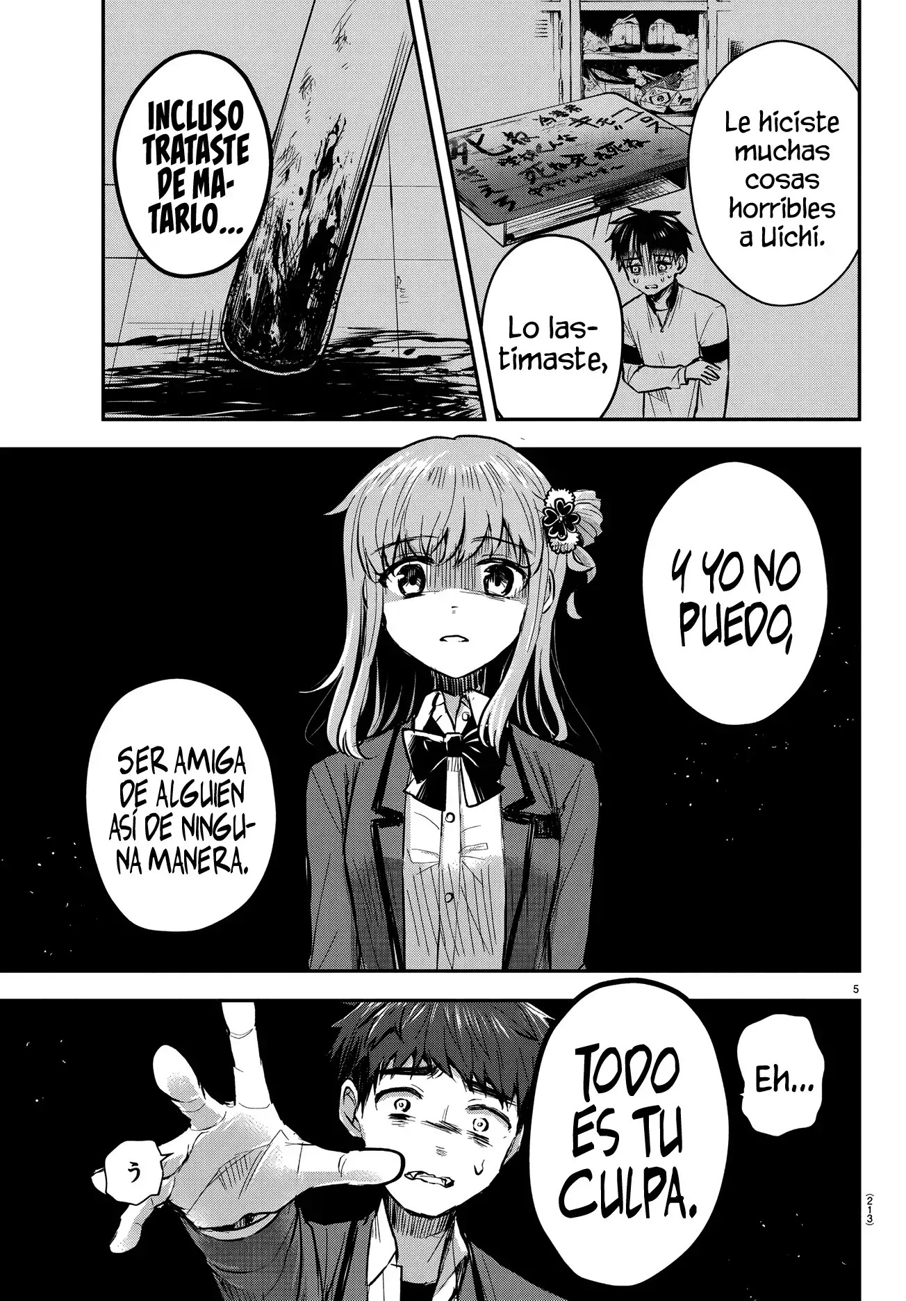 Kimi wa Yotsuba no Clover Capitulo 21: Golpe final página 7
