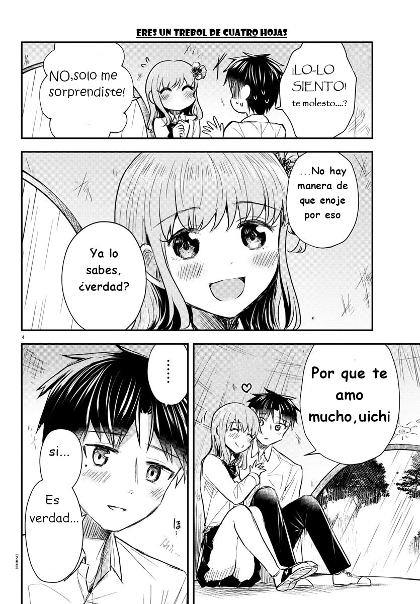 Kimi wa Yotsuba no Clover Capitulo 24: Un resguardo lleno de dulzura página 4
