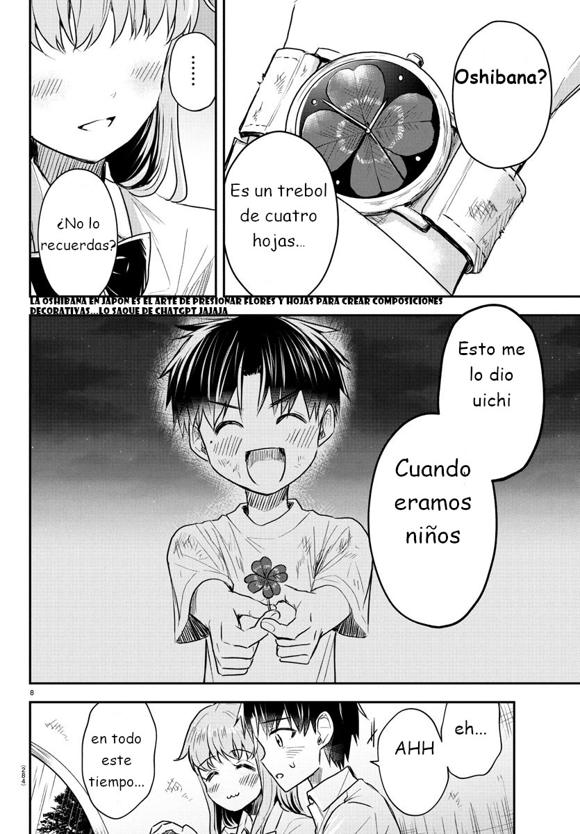 Kimi wa Yotsuba no Clover Capitulo 24: Un resguardo lleno de dulzura página 8