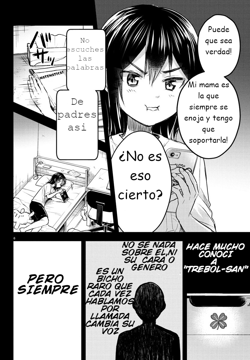 Kimi wa Yotsuba no Clover Capitulo 25: La persona que no se esfuerza página 6