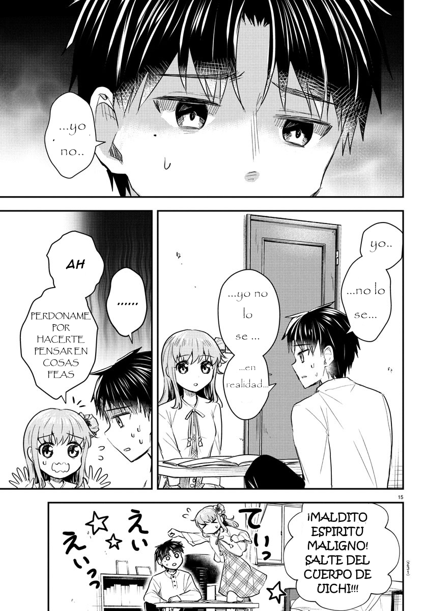 Kimi wa Yotsuba no Clover Capitulo 27: Estrategia de caricias página 15