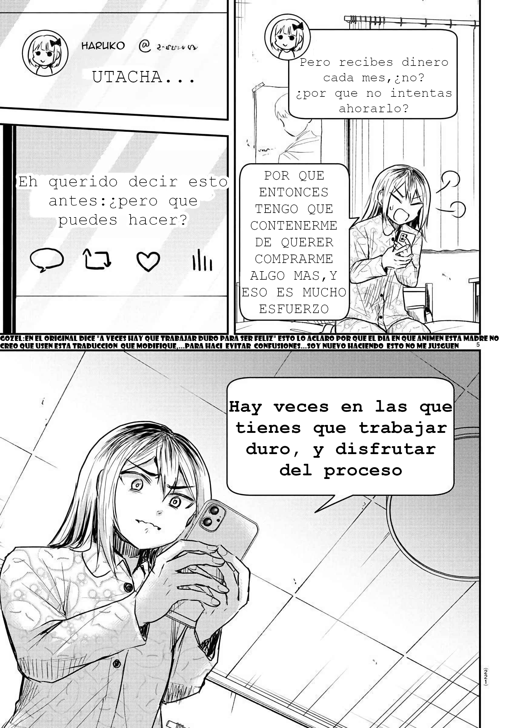 Kimi wa Yotsuba no Clover Capitulo 27: Estrategia de caricias página 5