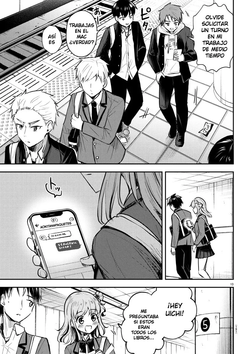 Kimi wa Yotsuba no Clover Capitulo 3: Fue algo aterrador página 13