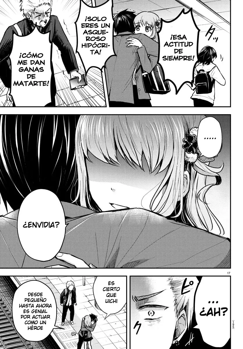 Kimi wa Yotsuba no Clover Capitulo 3: Fue algo aterrador página 17