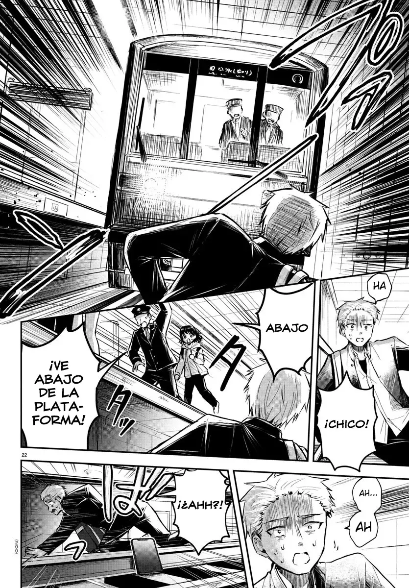 Kimi wa Yotsuba no Clover Capitulo 3: Fue algo aterrador página 22