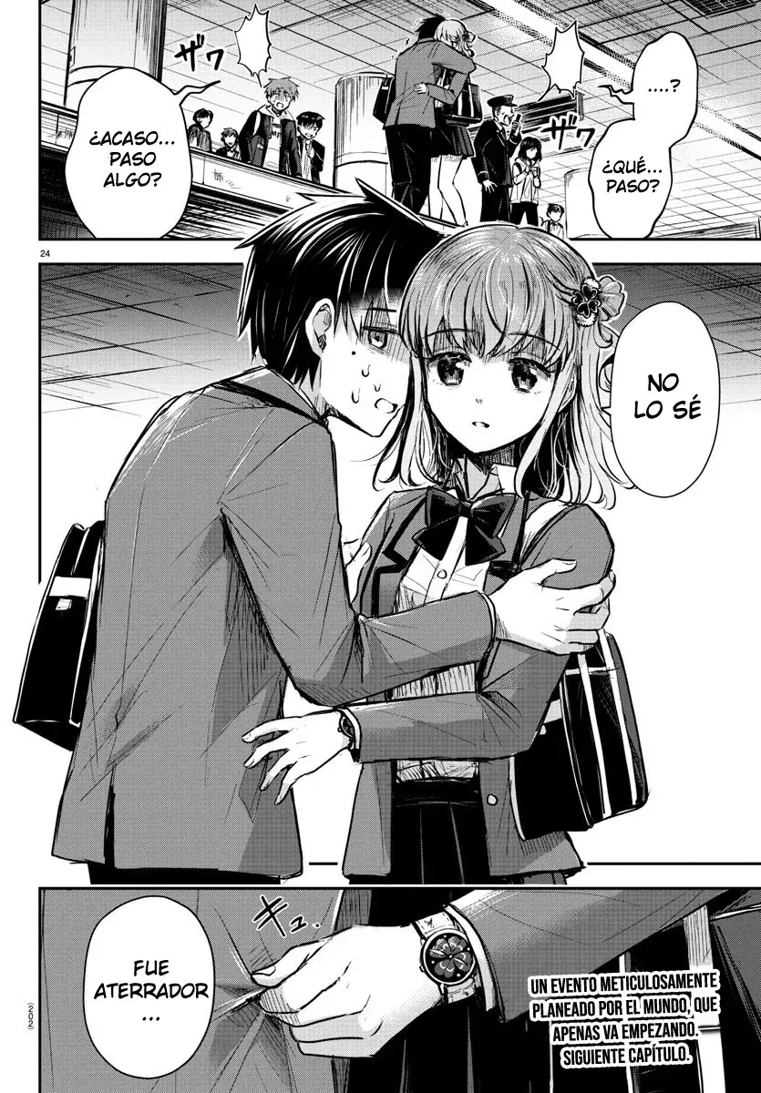 Kimi wa Yotsuba no Clover Capitulo 3: Fue algo aterrador página 24