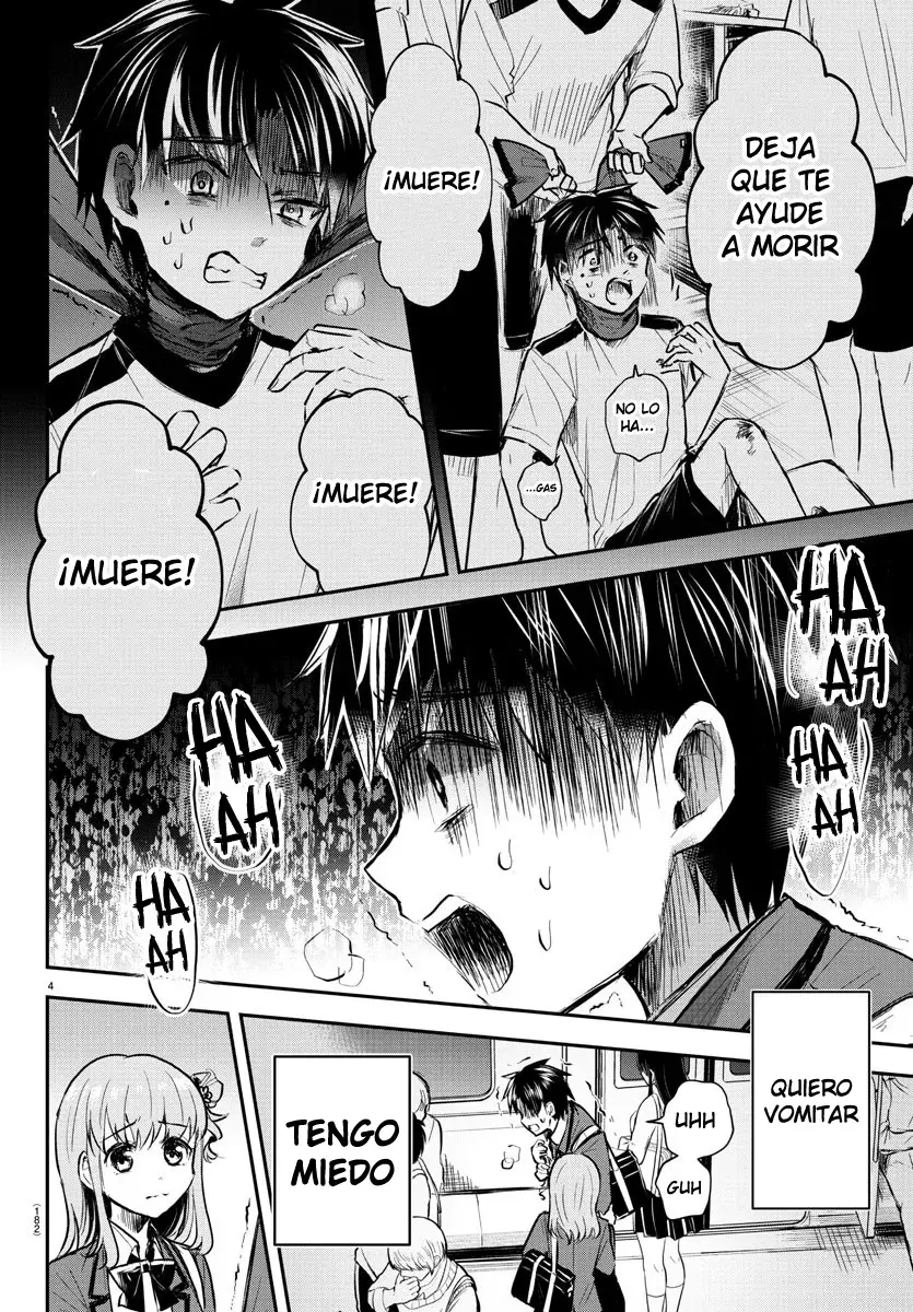 Kimi wa Yotsuba no Clover Capitulo 3: Fue algo aterrador página 4