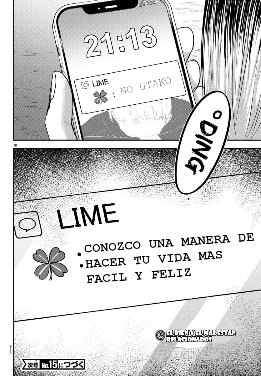 Kimi wa Yotsuba no Clover Capitulo 30: Una persona que se esfuerza página 18
