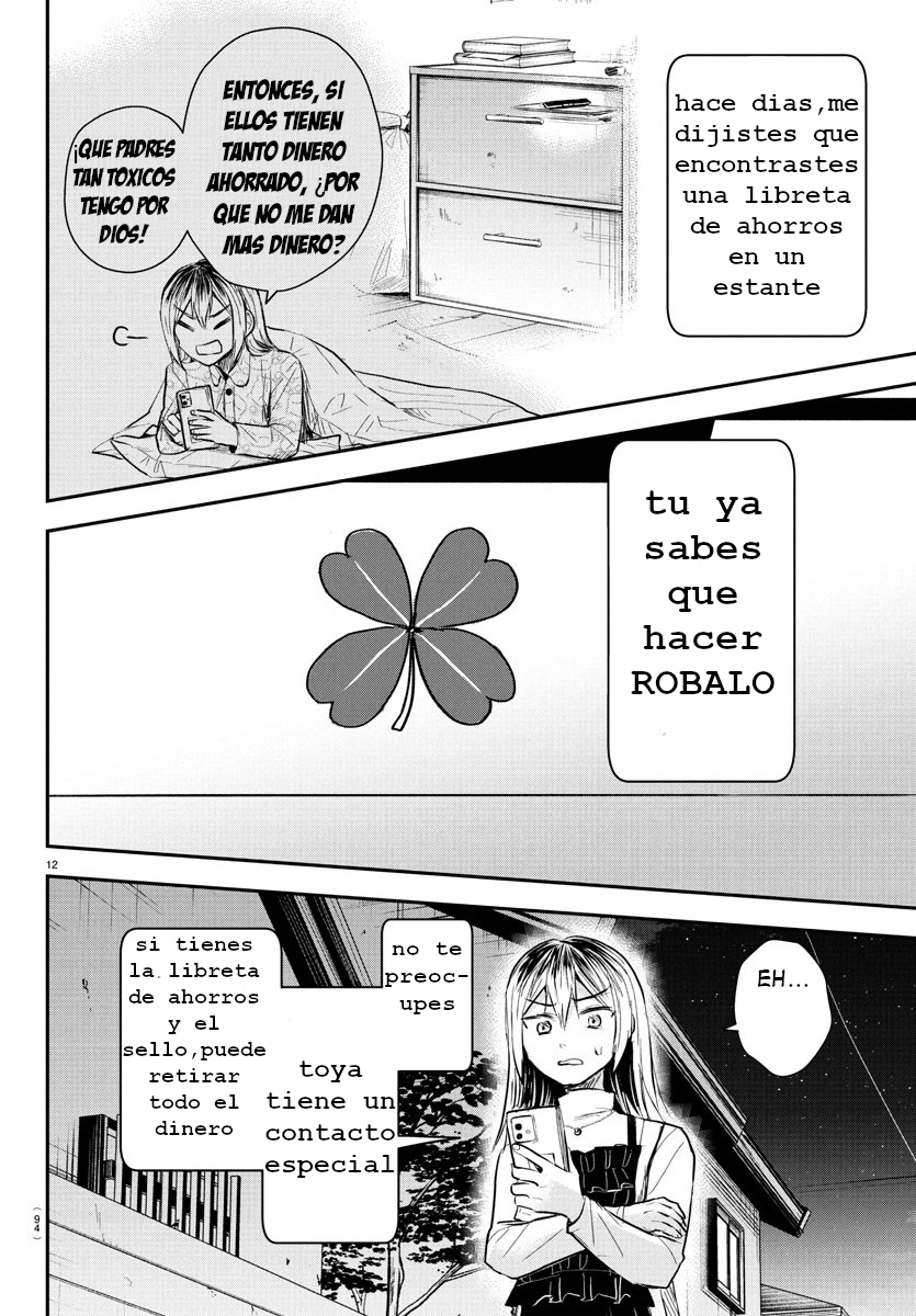 Kimi wa Yotsuba no Clover Capitulo 32: Por la felicidad página 12