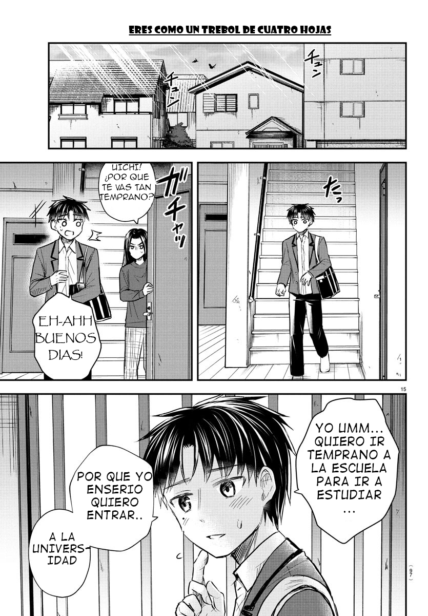 Kimi wa Yotsuba no Clover Capitulo 32: Por la felicidad página 15