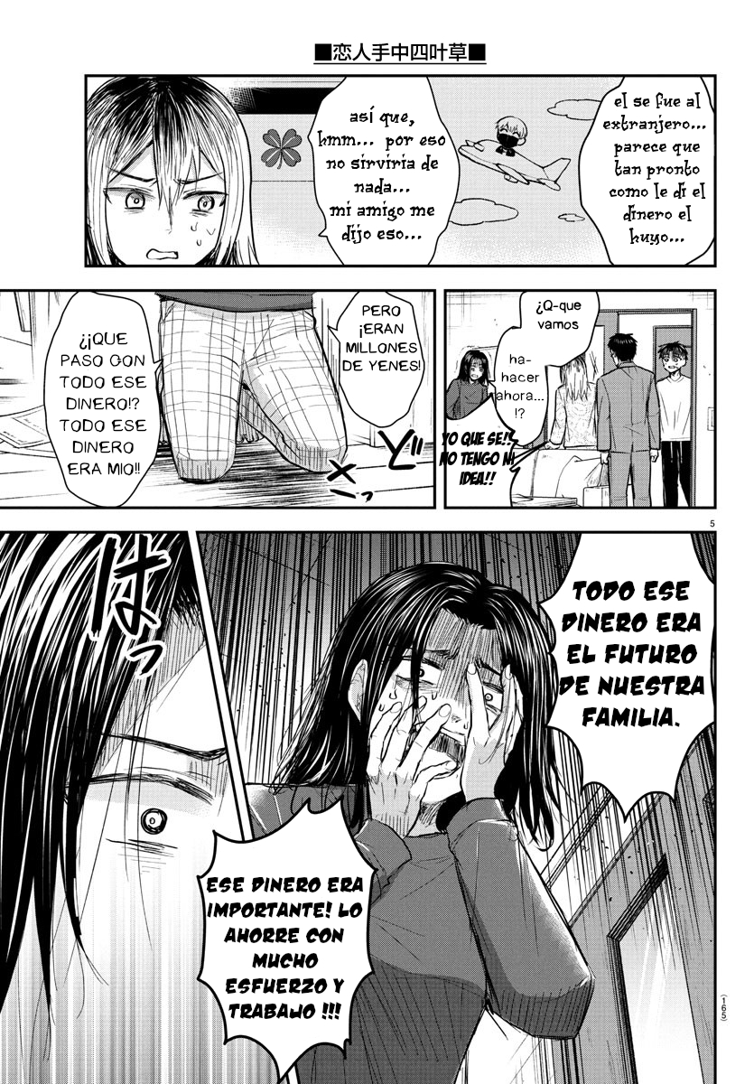 Kimi wa Yotsuba no Clover Capitulo 33: Sin esperanza página 5