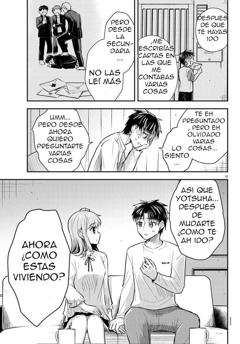 Kimi wa Yotsuba no Clover Capitulo 37: ¡Bienvenido! página 13