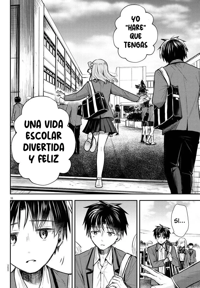 Kimi wa Yotsuba no Clover Capitulo 4: ¡Que alivio! página 16